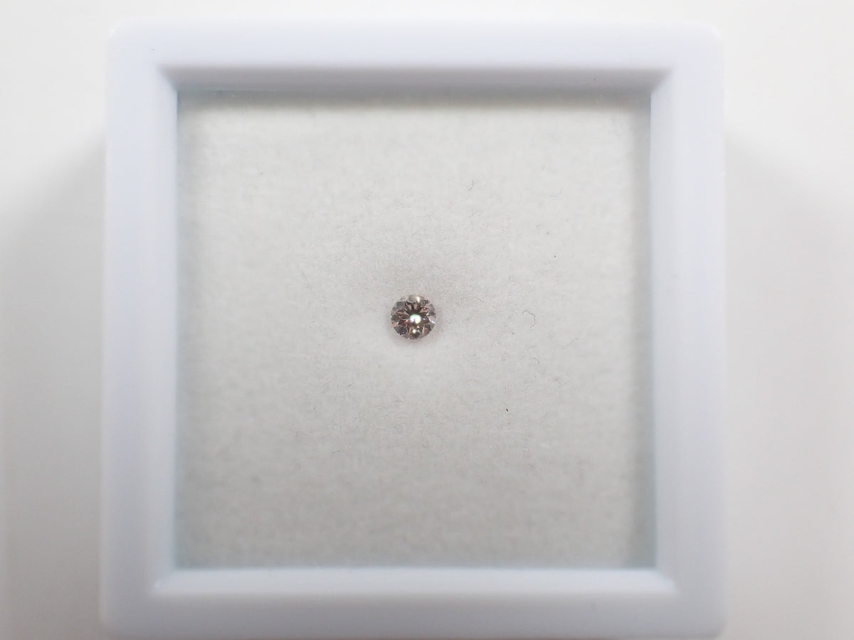【10/10 22時販売】《限定2石》FANCY BROWNISH PINK系 約3mm/0.1ctUP FANCYカラーピンクダイヤモンドガチャ（全石ソーティング付き）《複数購入割引有》