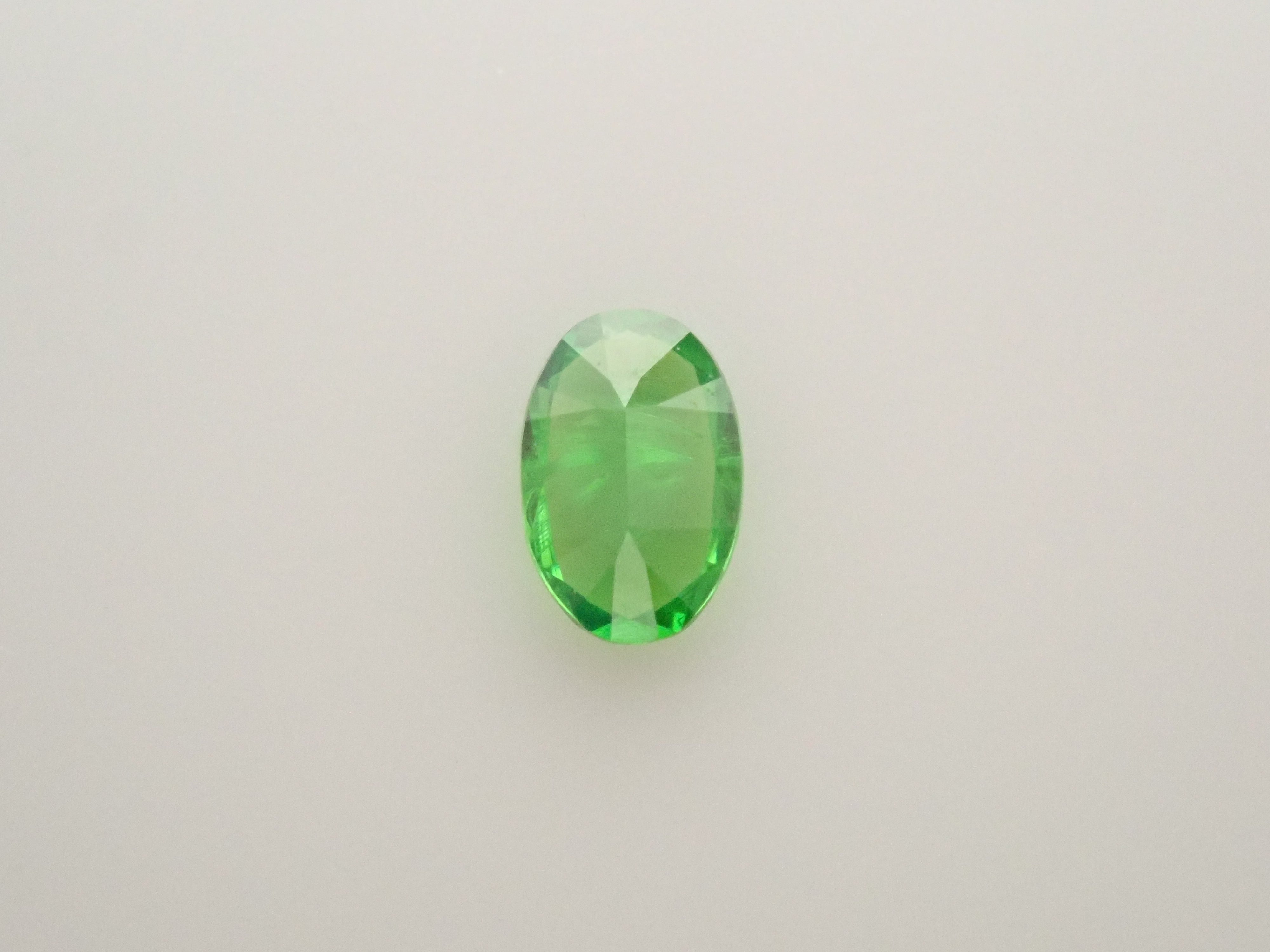 [12560895] Russian Demantoid Garnet (Horsetail) 0.067ct Loose Stone
