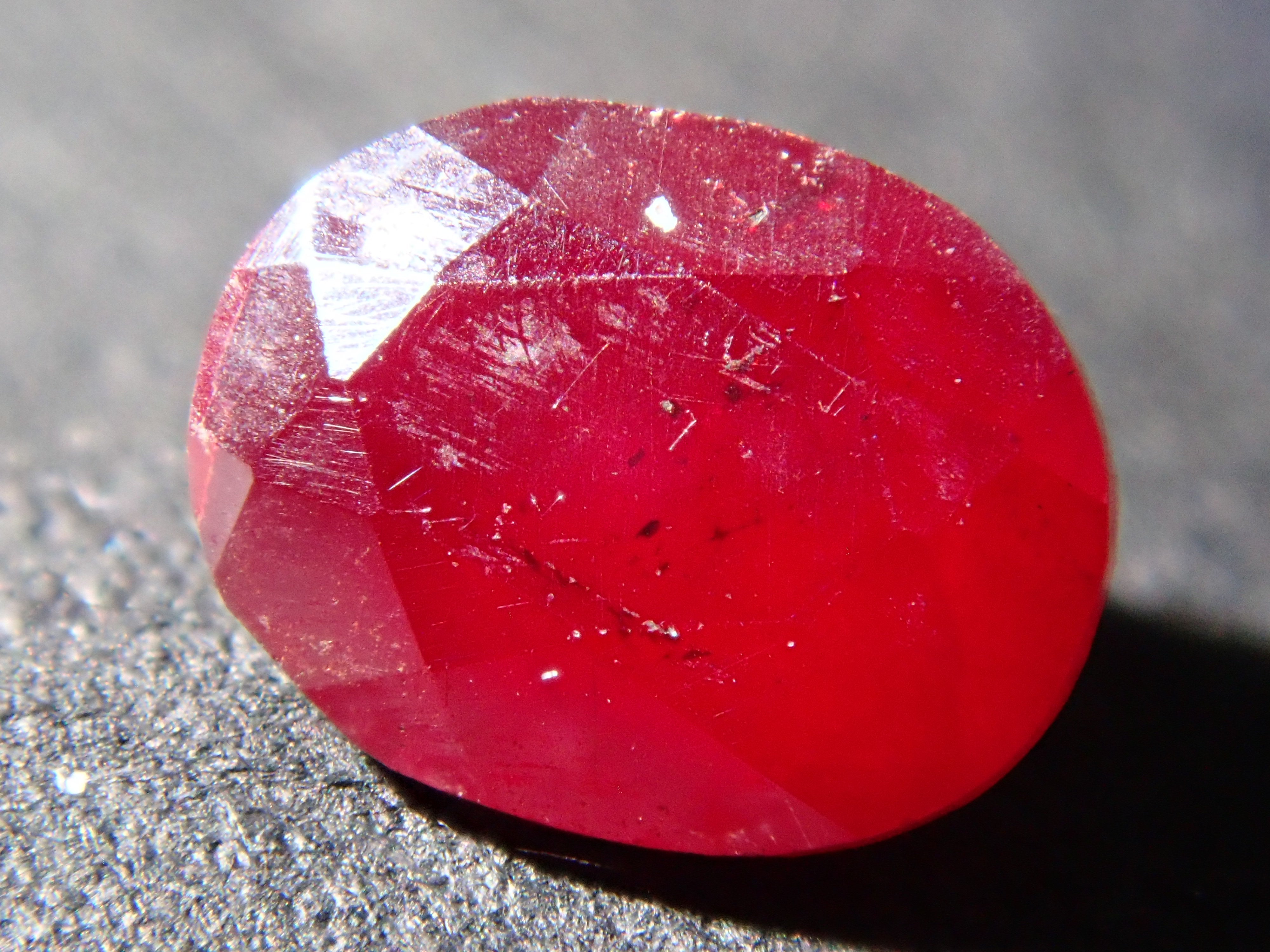 [12560933] Shinsha (Cinnabar) 0.818ct Loose Stone