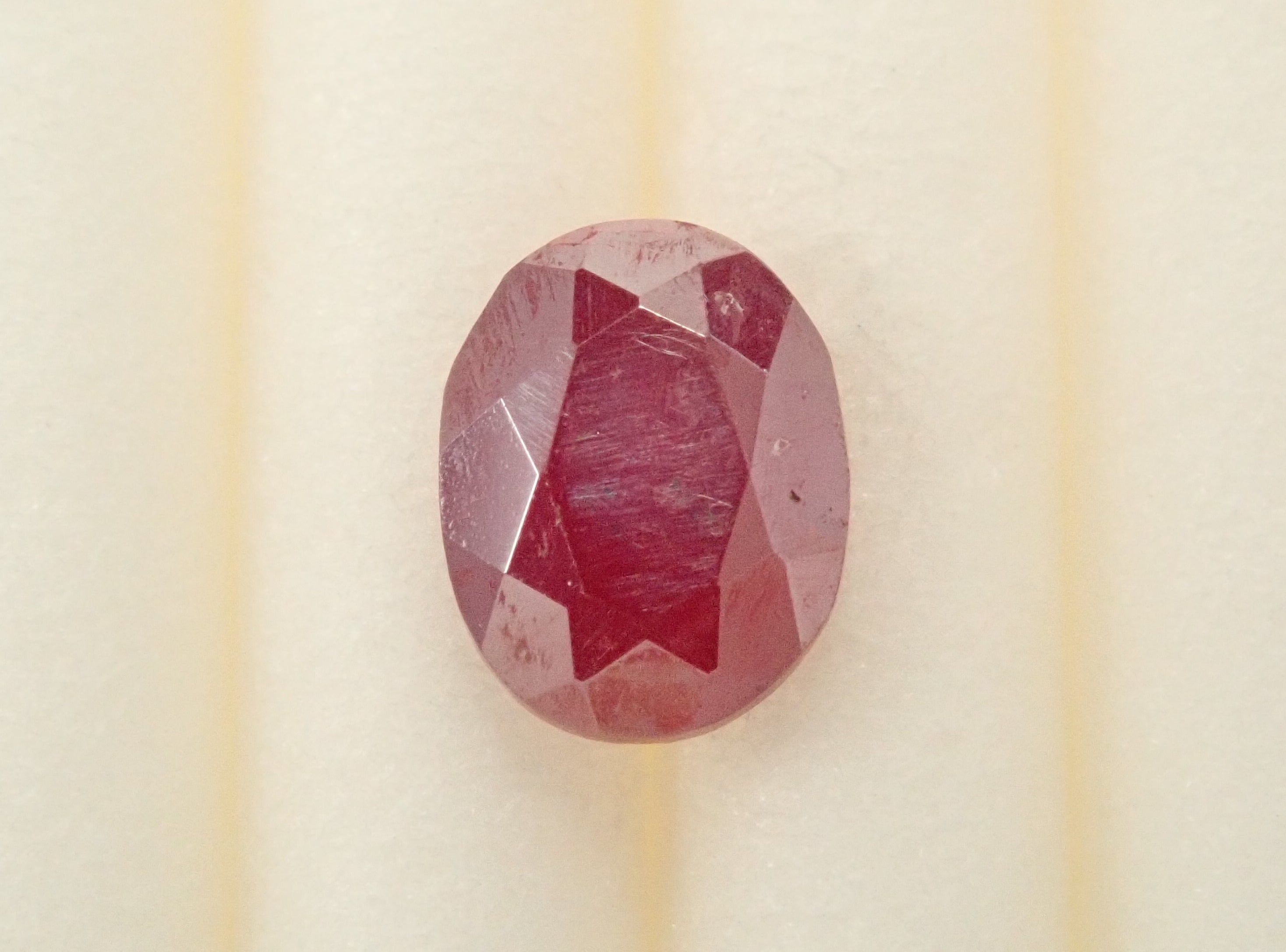 [12560933] Shinsha (Cinnabar) 0.818ct Loose Stone