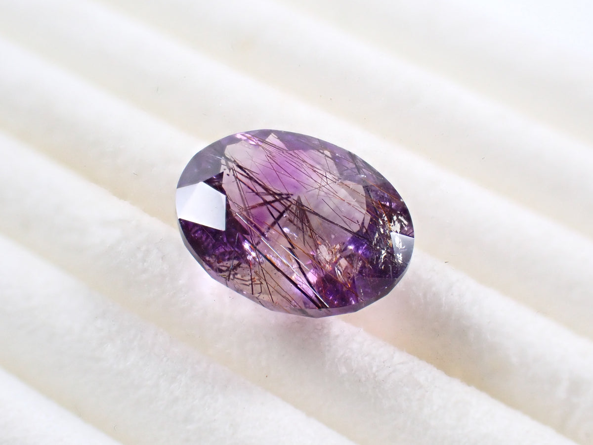 [Item No. 12560796] Brazilian Elestial Amethyst 1.965ct Loose Stone