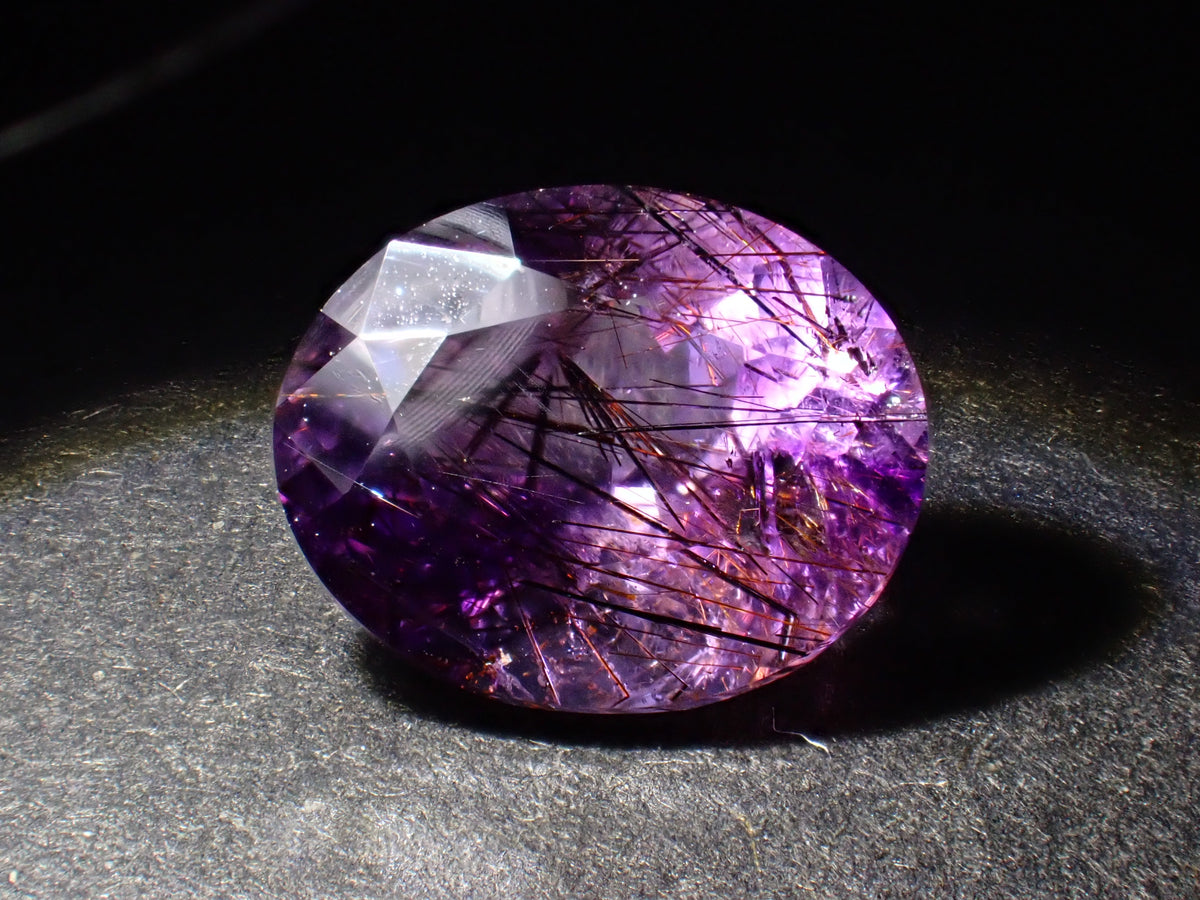[Item No. 12560796] Brazilian Elestial Amethyst 1.965ct Loose Stone