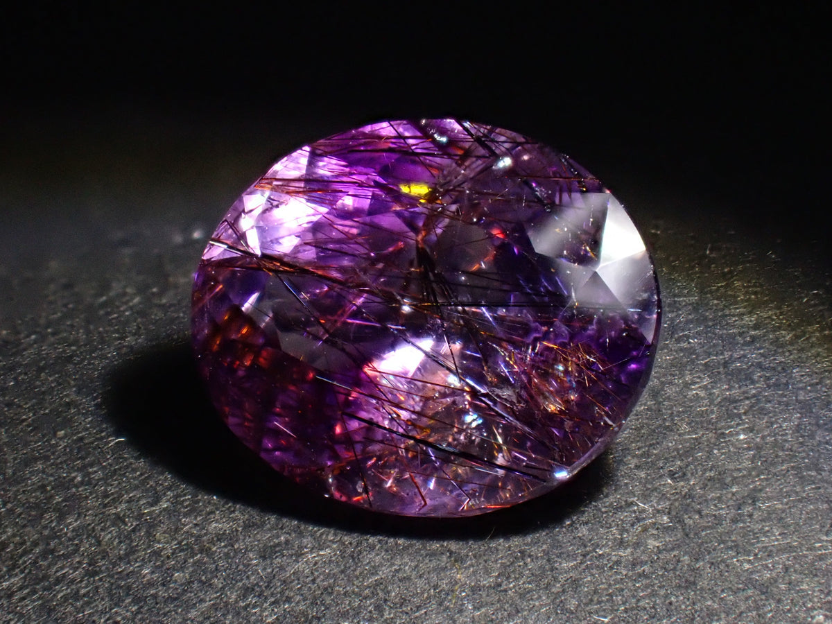 [Item No. 12560796] Brazilian Elestial Amethyst 1.965ct Loose Stone