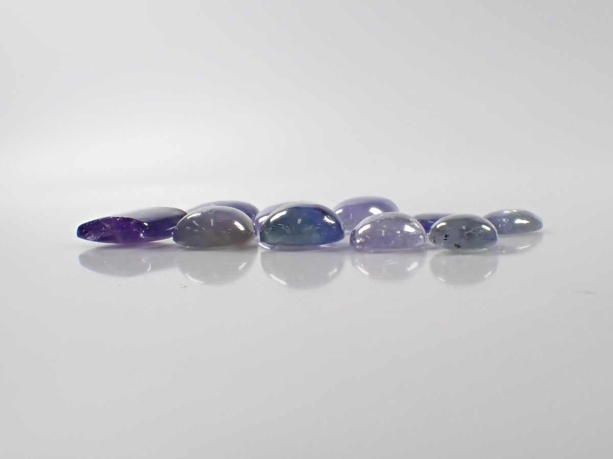 【10/24 22時販売】《限定10石》タンザニア産ゾイサイトガチャ（平均3.5ct、カボションカット、含浸処理）《複数購入割引有》