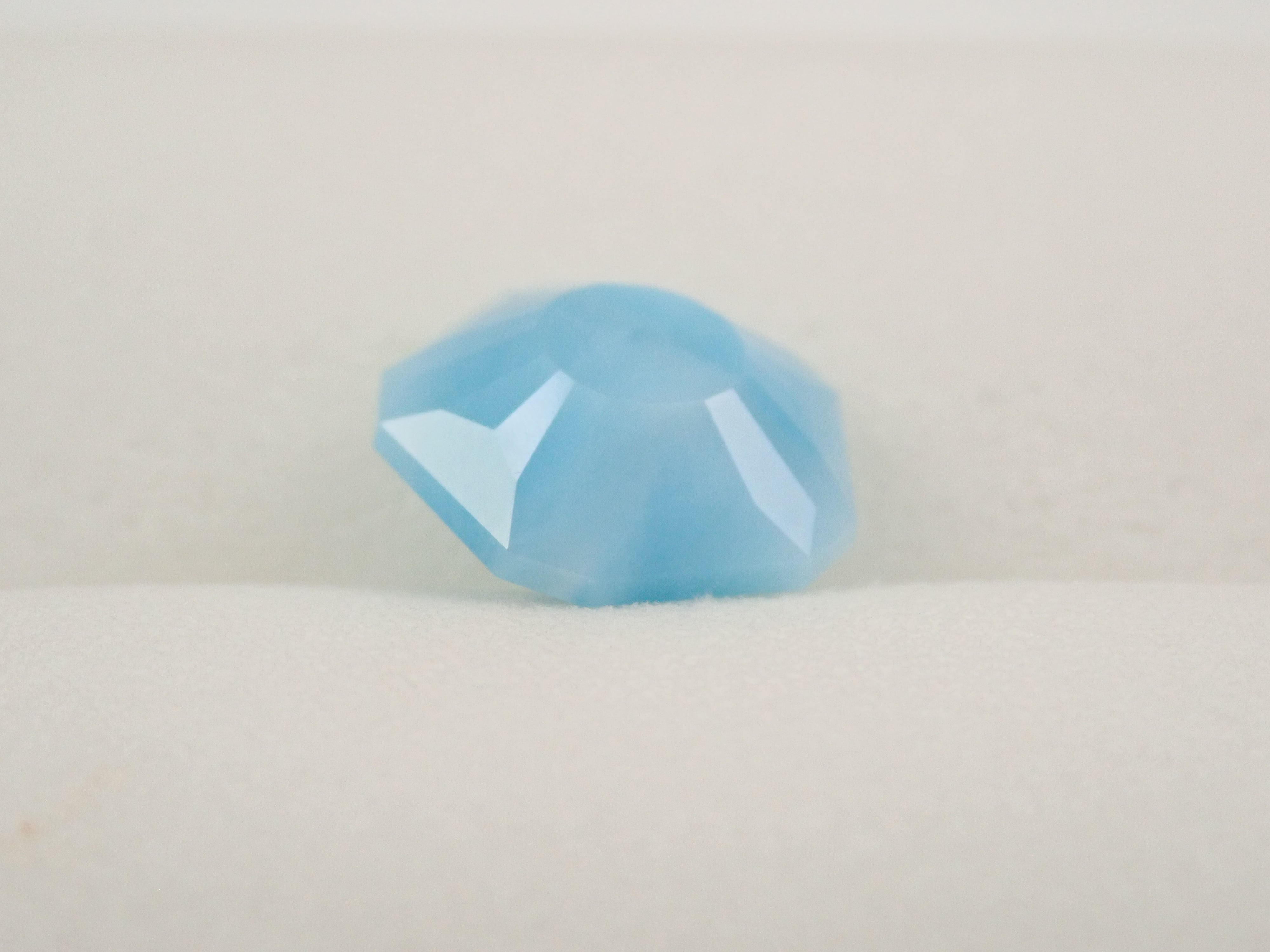 最高品質！ドミニカ産⭐️ラリマールース⭐️透明感 ドミニカ共和国産ラリマー 2.568ctルース