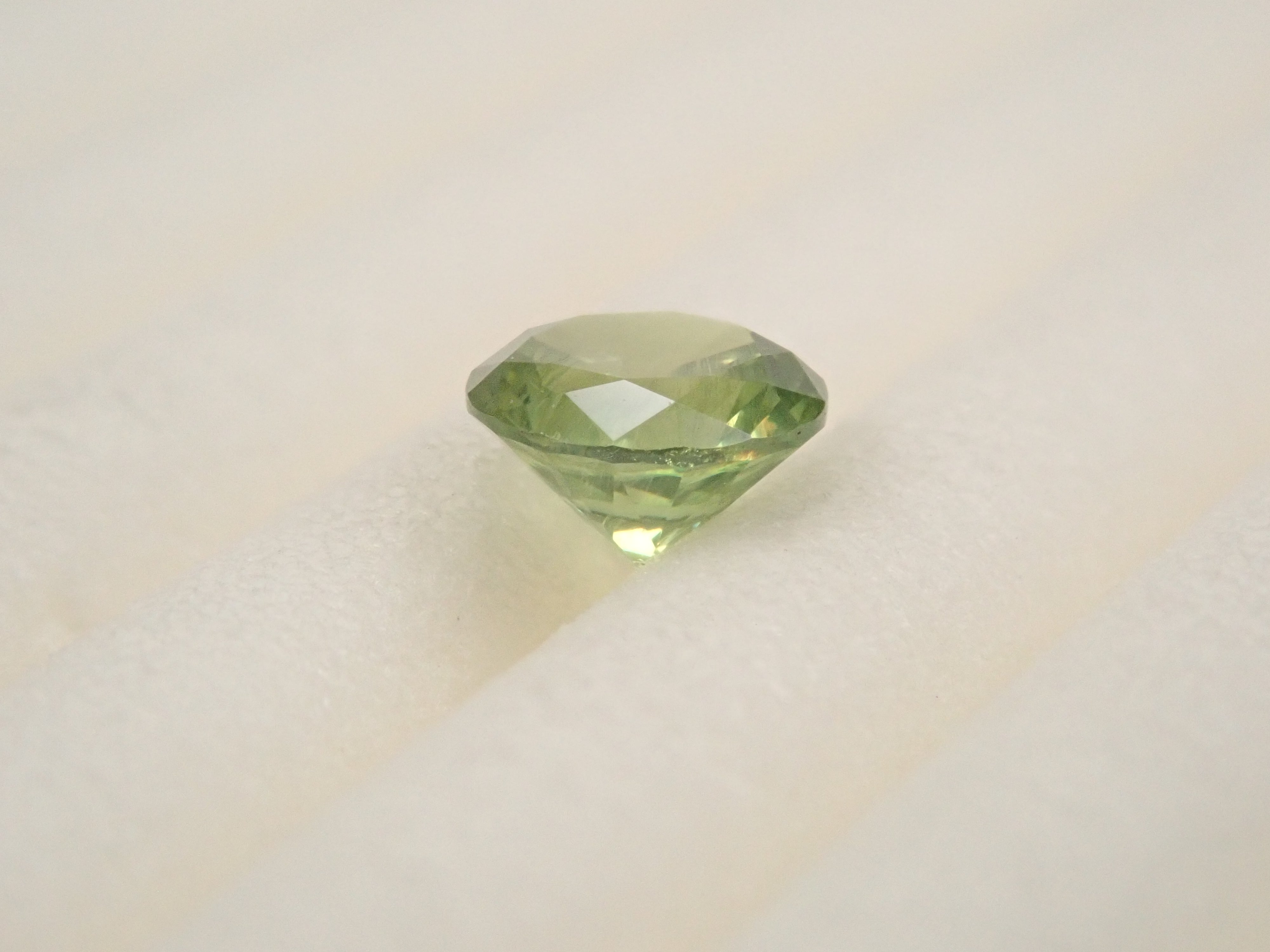 Russian Demantoid Garnet (Horsetail) 0.265ct Loose Stone