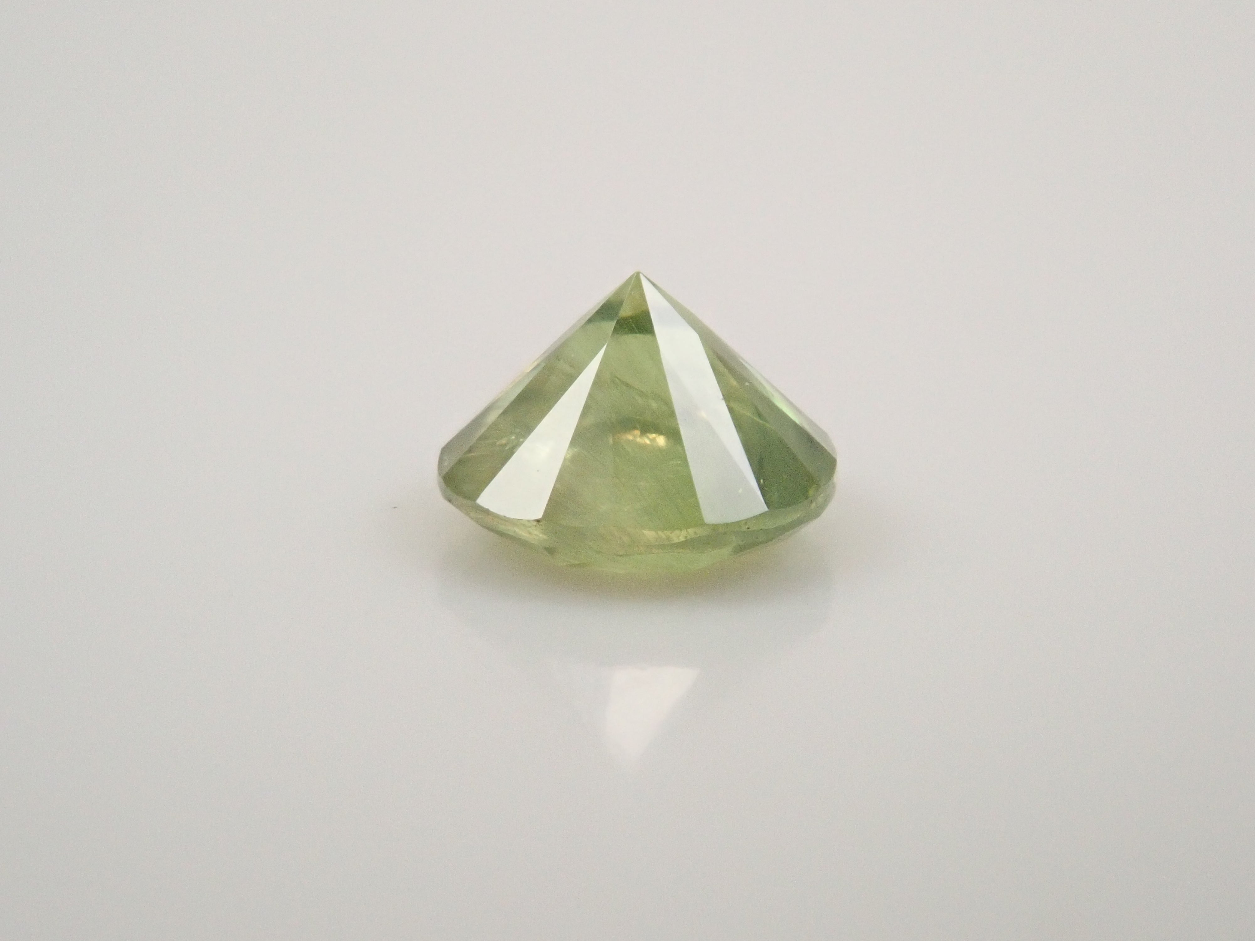 Russian Demantoid Garnet (Horsetail) 0.265ct Loose Stone