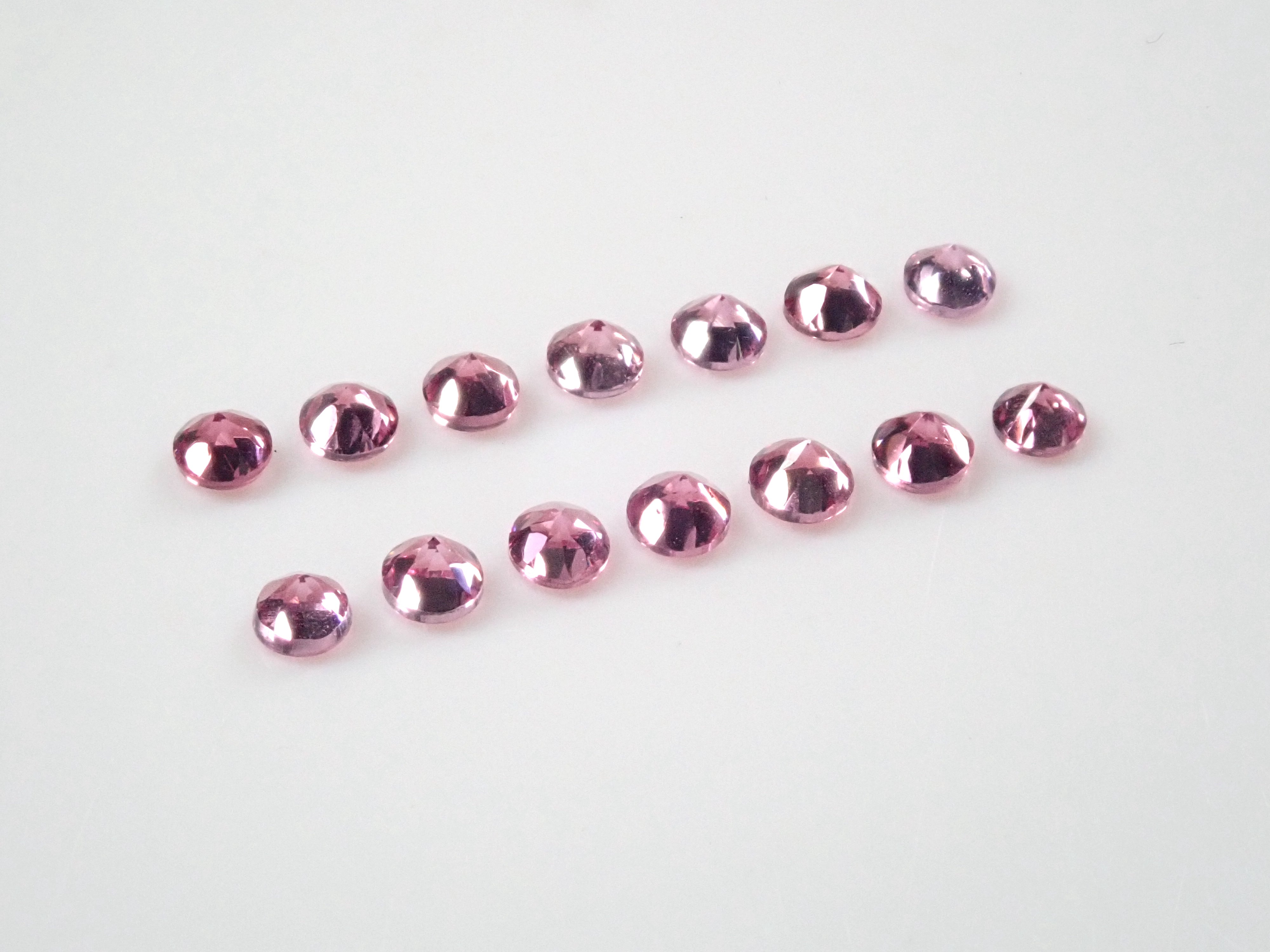 [Limited to 7 sets] October birthstone tourmaline 3 stone set (1 rough stone from Afghanistan, 2 loose 2.5mm stones)