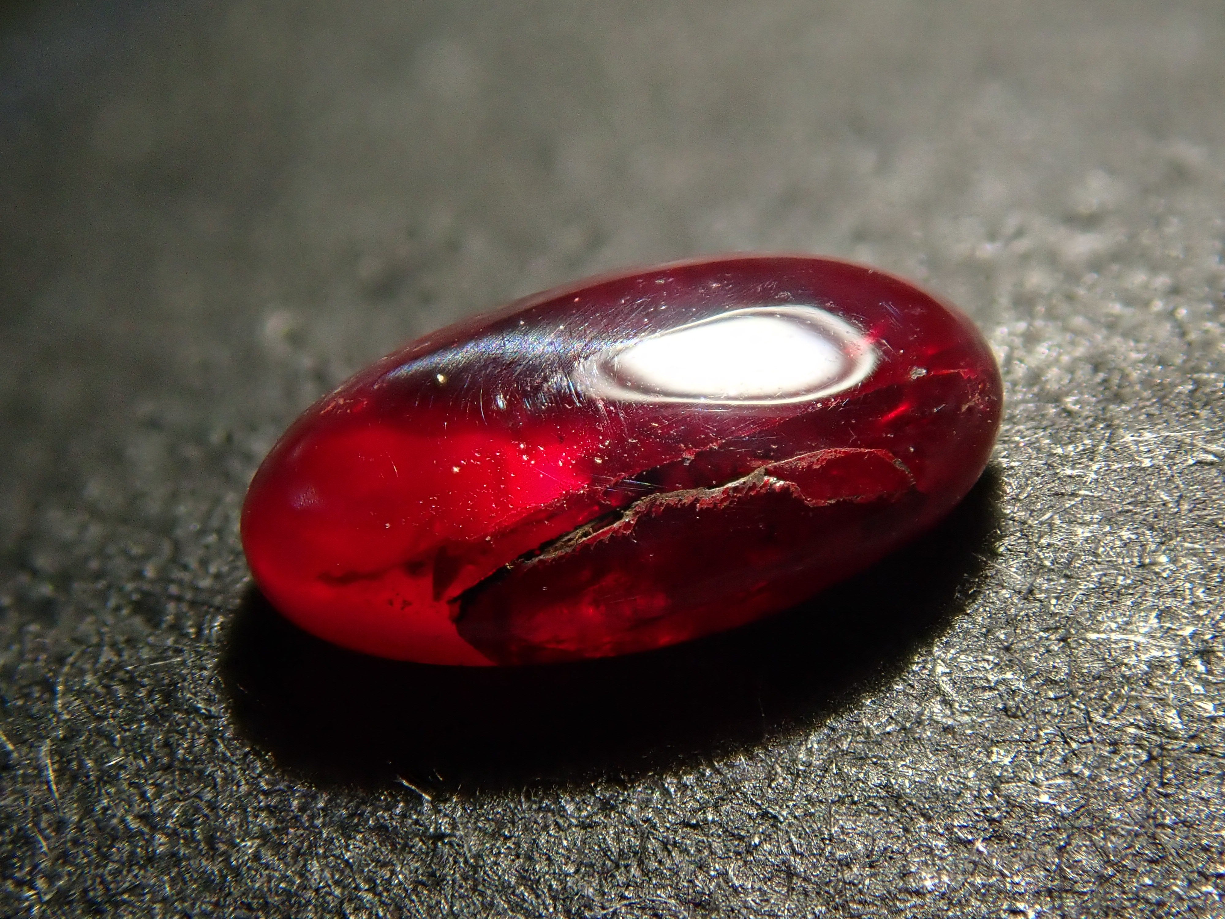 [12560943] Shinsha (Cinnabar) 1.102ct Loose Stone