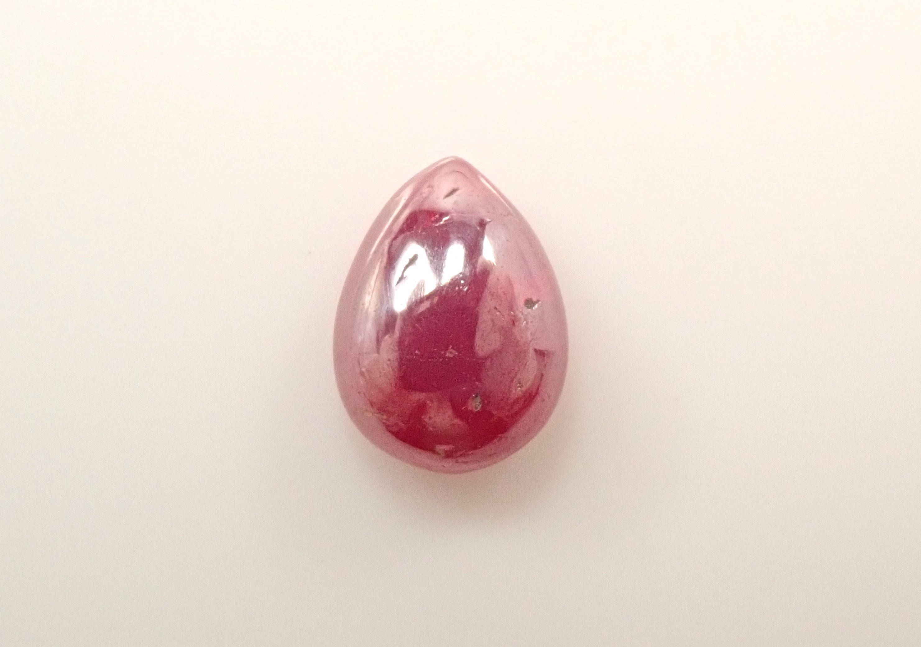 【11/3 22時販売】中国産辰砂（シンシャ・シナバー） 1.278ctルース 鑑別書