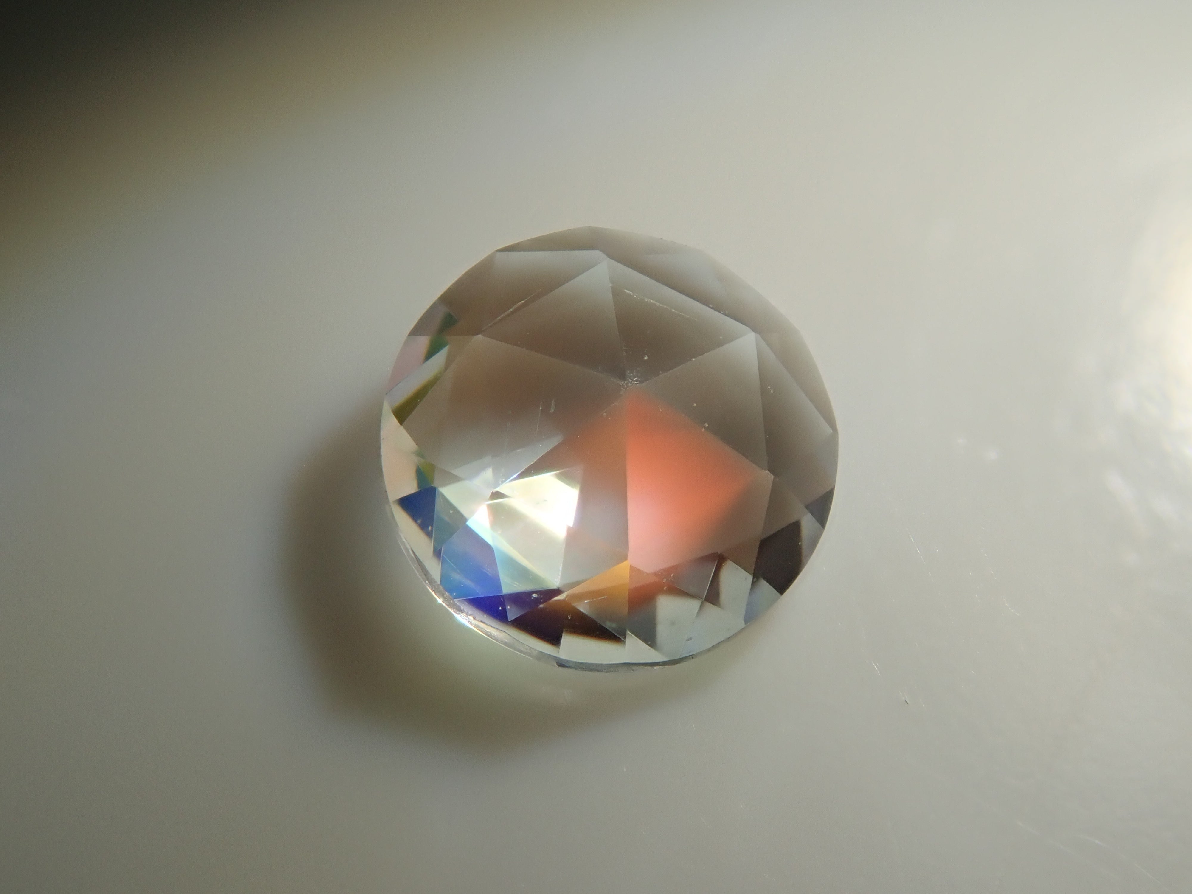 【11/10 22時販売】タンザニア産アンデシン・ラブラドライト（通称名 レインボームーンストーン） 4.3mm/0.238ctルース（ローズカット）