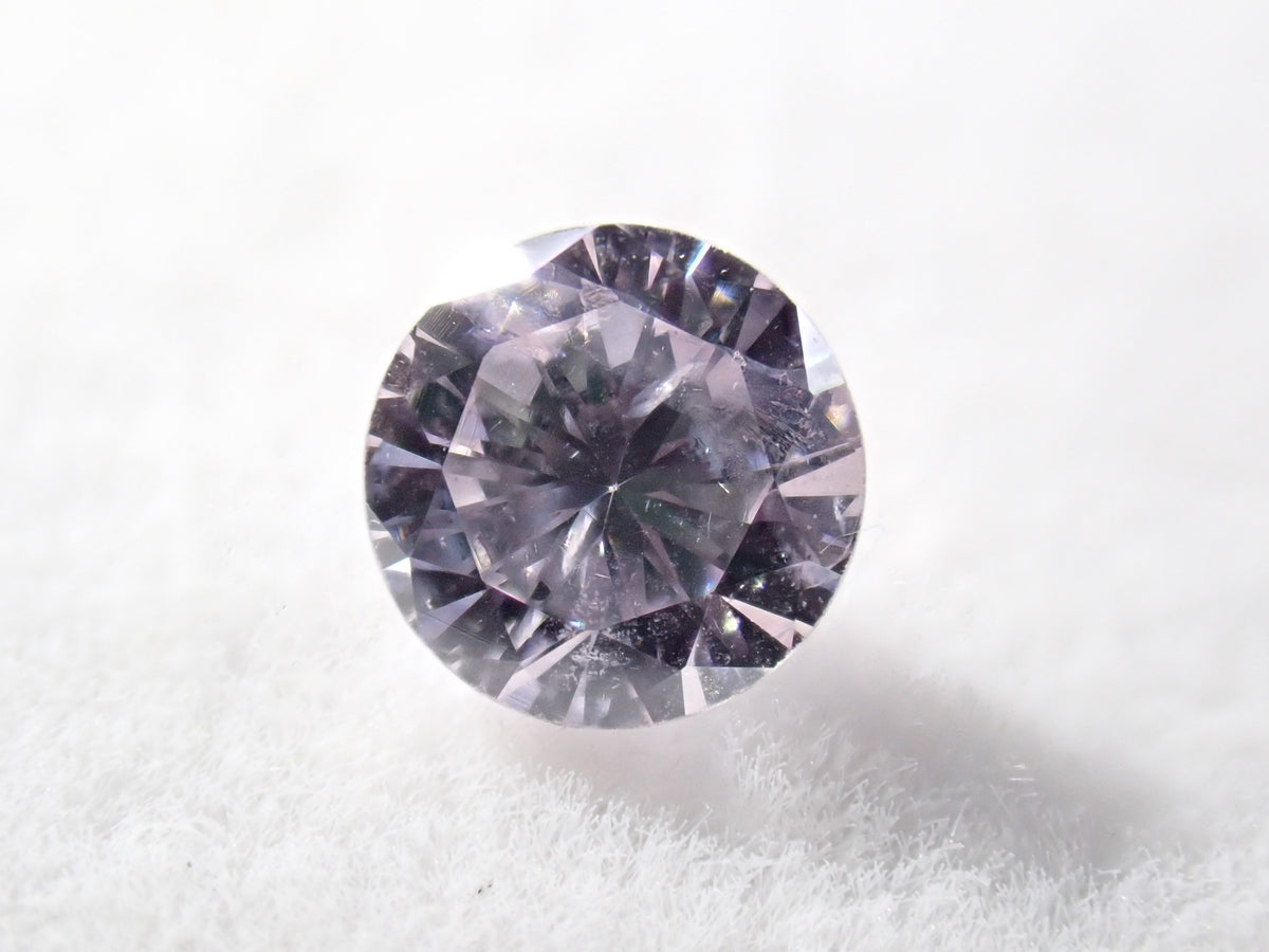 [Available 10/12 at 10 PM] 《Limited to 1 stone》 FANCY LIGHT PINK 2.9mm/0.092ct FANCY Color Pink Diamond (Sorting report included) 《Multi-buy discount available》