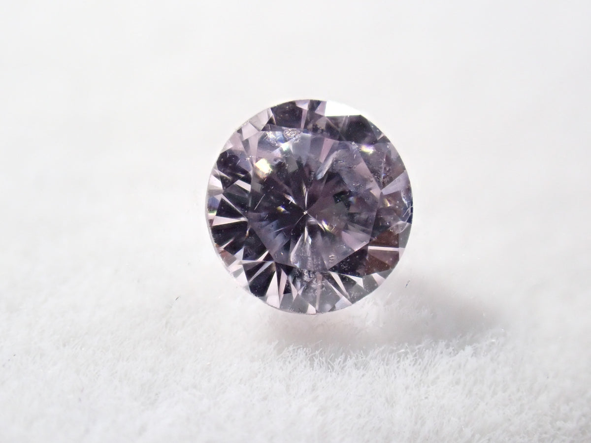 [Available 10/12 at 10 PM] 《Limited to 1 stone》 FANCY LIGHT PINK 2.9mm/0.092ct FANCY Color Pink Diamond (Sorting report included) 《Multi-buy discount available》