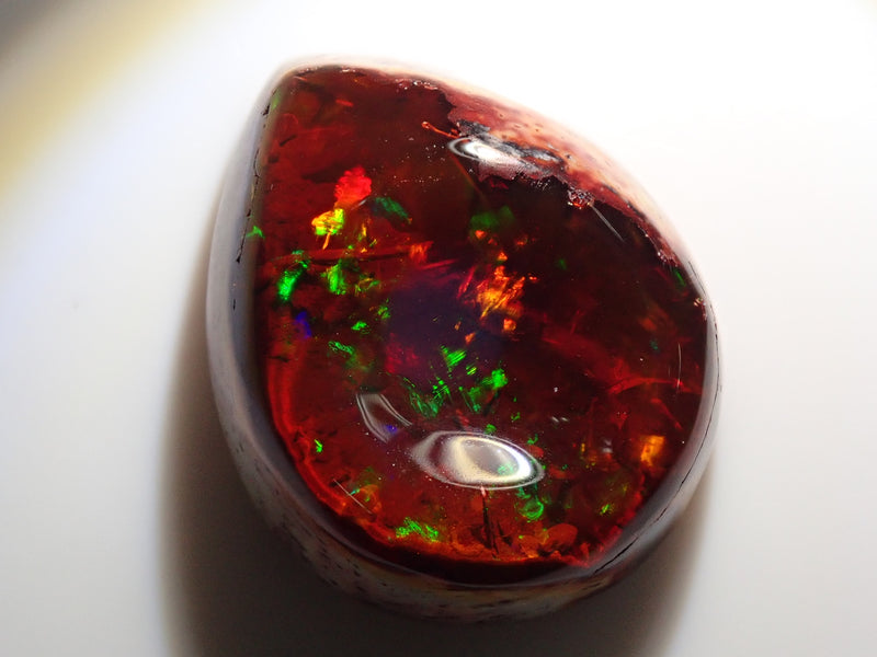 奥行1577mm天然カンテラオパール メキシコ産 7.195ct  OV カボション ルース