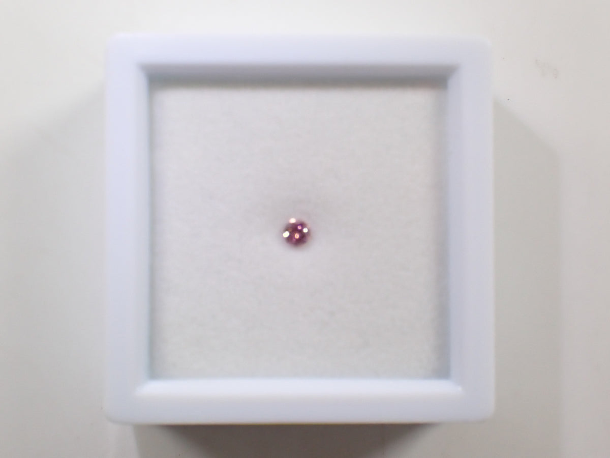 [Available 10/12 at 10 PM] 《Limited to 1 stone》 FANCY LIGHT PINK 2.9mm/0.092ct FANCY Color Pink Diamond (Sorting report included) 《Multi-buy discount available》