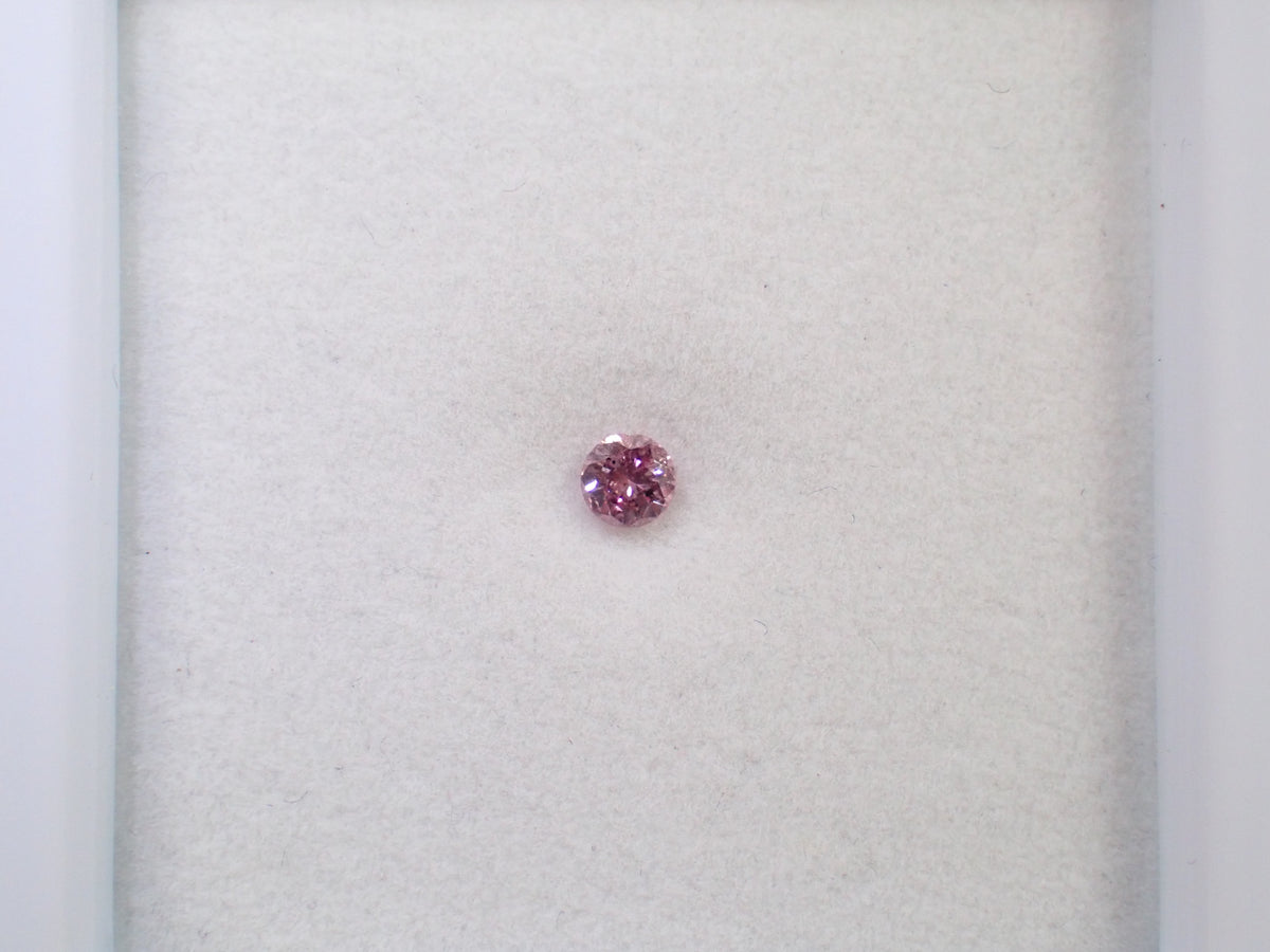 [Available 10/12 at 10 PM] 《Limited to 1 stone》 FANCY LIGHT PINK 2.9mm/0.092ct FANCY Color Pink Diamond (Sorting report included) 《Multi-buy discount available》