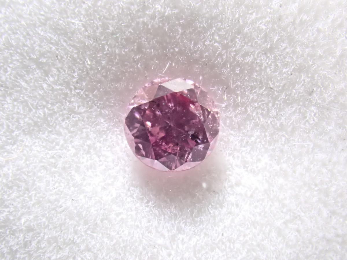 [Available 10/12 at 10 PM] 《Limited to 1 stone》 FANCY LIGHT PINK 2.9mm/0.092ct FANCY Color Pink Diamond (Sorting report included) 《Multi-buy discount available》