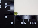 Russian demantoid garnet (horsetail recognized) 3.7mm/0.229ct loose