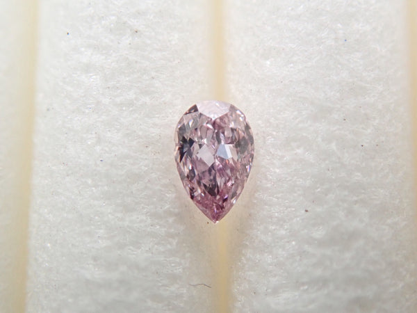 Pink diamond 0.030ct loose (FANCY LIGHT PURPLISH PINK, SI-1)