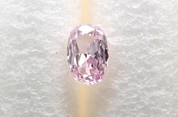 Pink diamond 0.031ct loose (FANCY LIGHT PURPLISH PINK, SI-2)