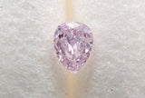 紫色鑽石 0.035 克拉裸鑽（花式粉紅紫色，I-1）