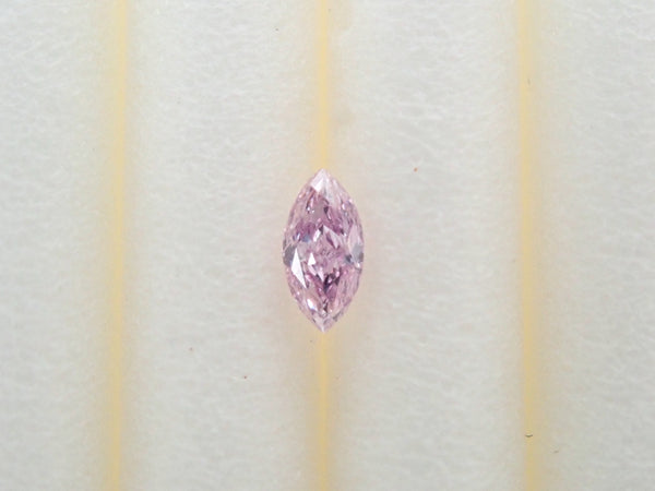 粉紅鑽石 0.038 克拉裸鑽（花式粉紫，VS1）