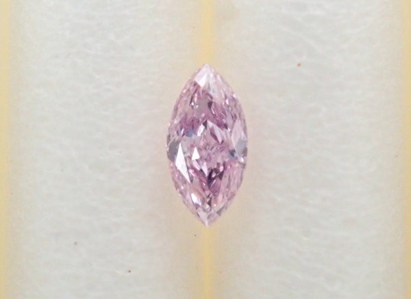 ピンクダイヤモンド 0.038ctルース(FANCY PINK PURPLE, VS1)