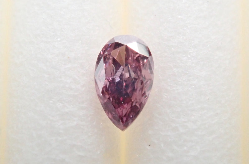 Pink diamond 0.054ct loose (FANCY DEEP PURPLE PINK, I1)