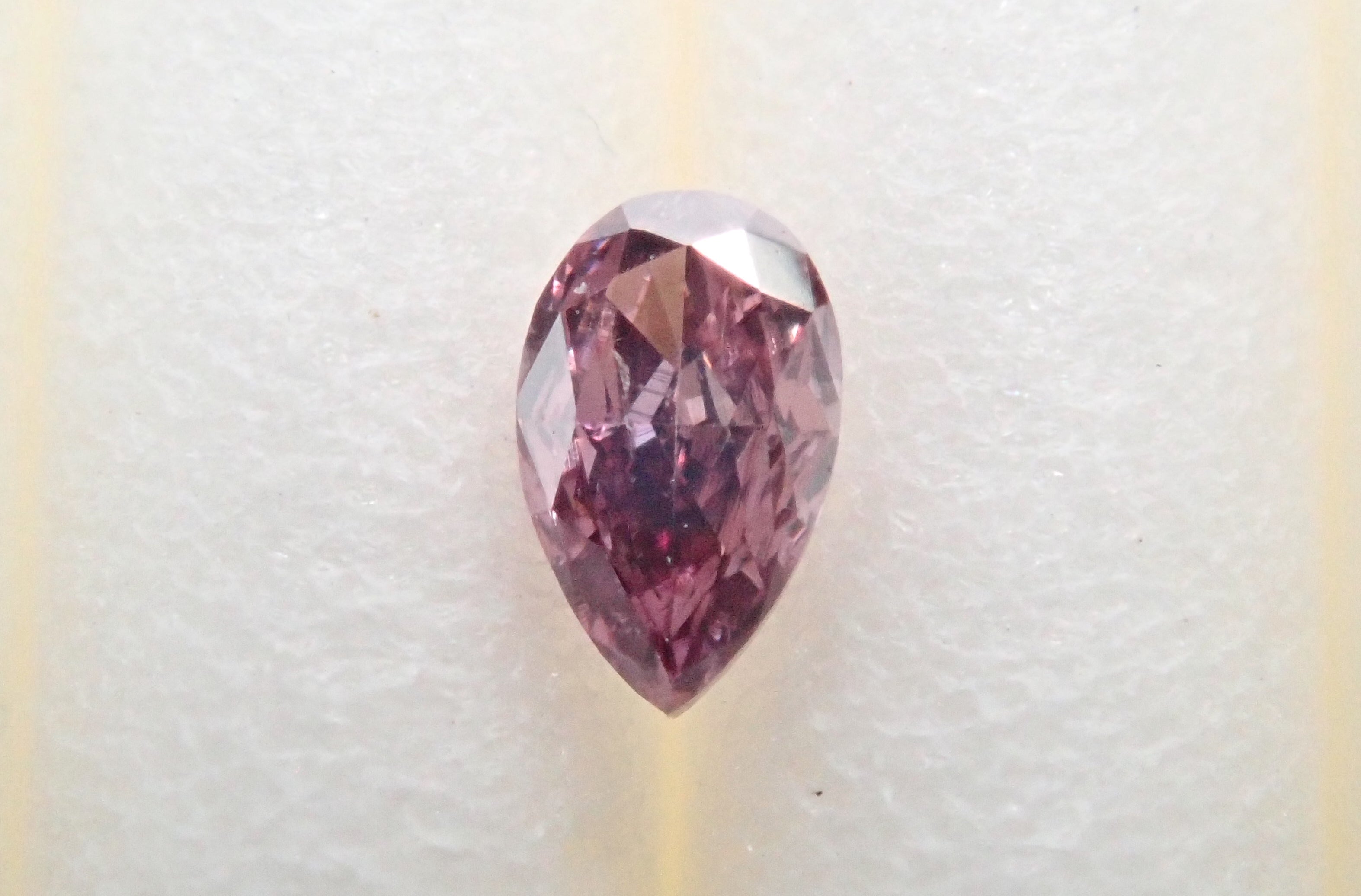 Pink diamond 0.054ct loose (FANCY DEEP PURPLE PINK, I1)