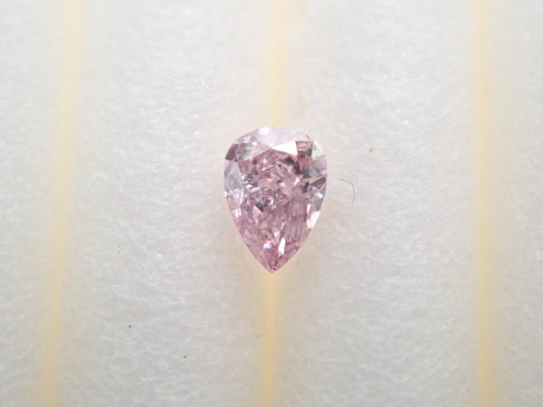 粉紅鑽石 0.047 克拉裸鑽（彩紫粉紅，I1）