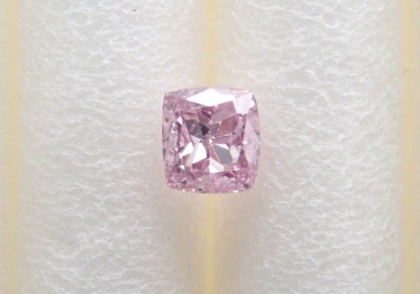 粉紅鑽石 0.052 克拉裸鑽（彩紫粉紅，I1）