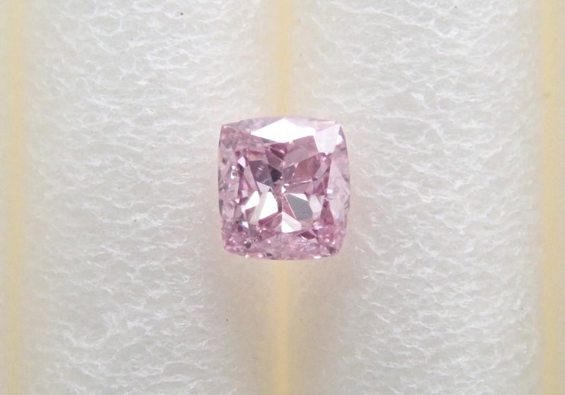 粉紅鑽石 0.052 克拉裸鑽（彩紫粉紅，I1）