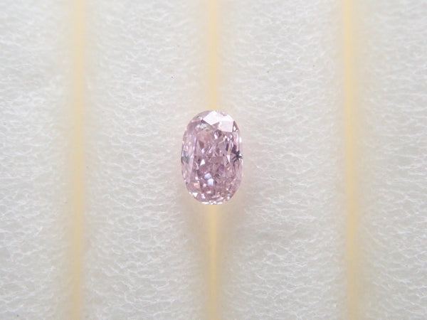 粉紅鑽石 0.054 克拉裸鑽（彩紫粉紅，I1）