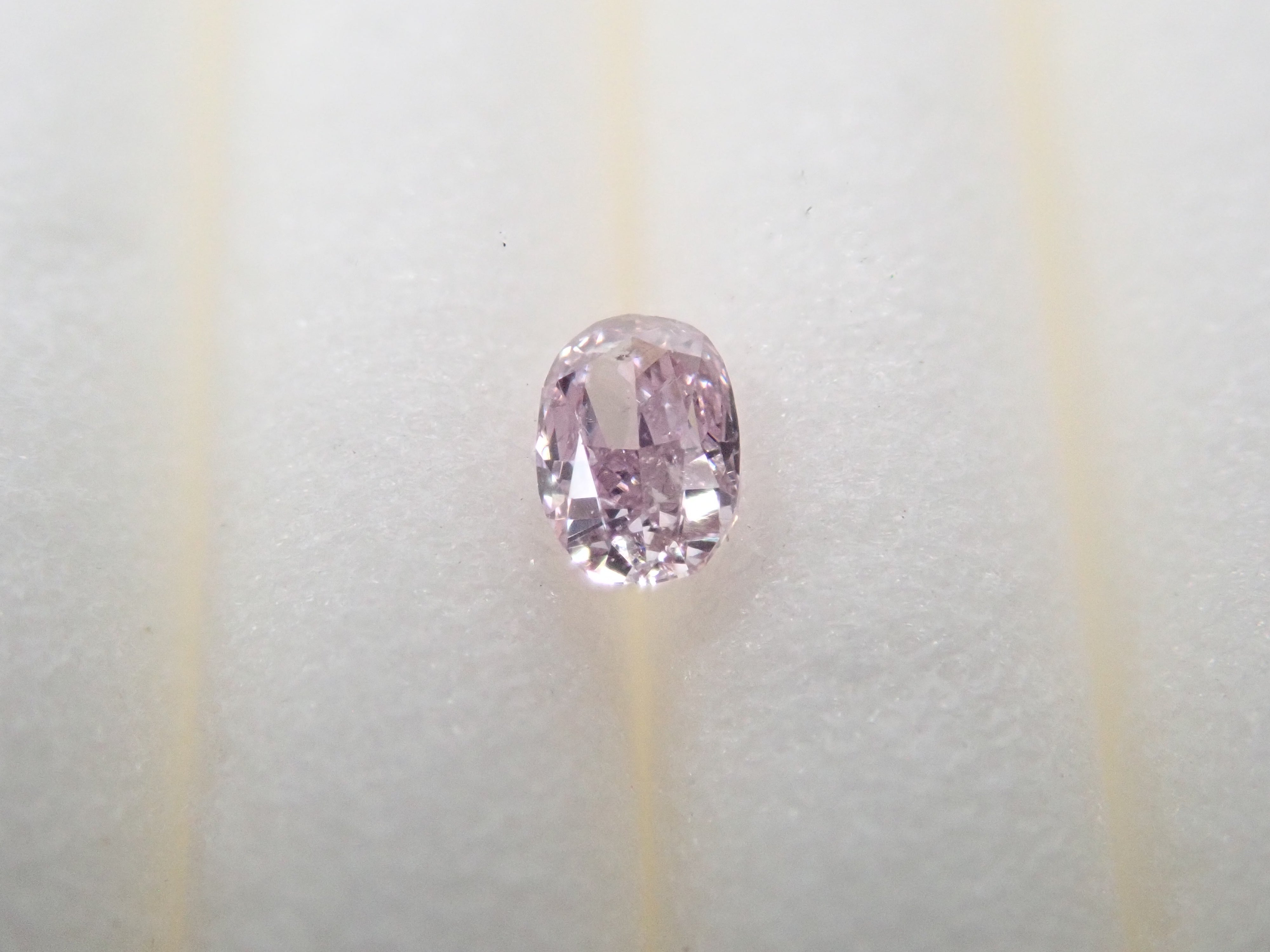 ピンクダイヤモンド 0.054ctルース(FANCY PURPLE PINK, I1)