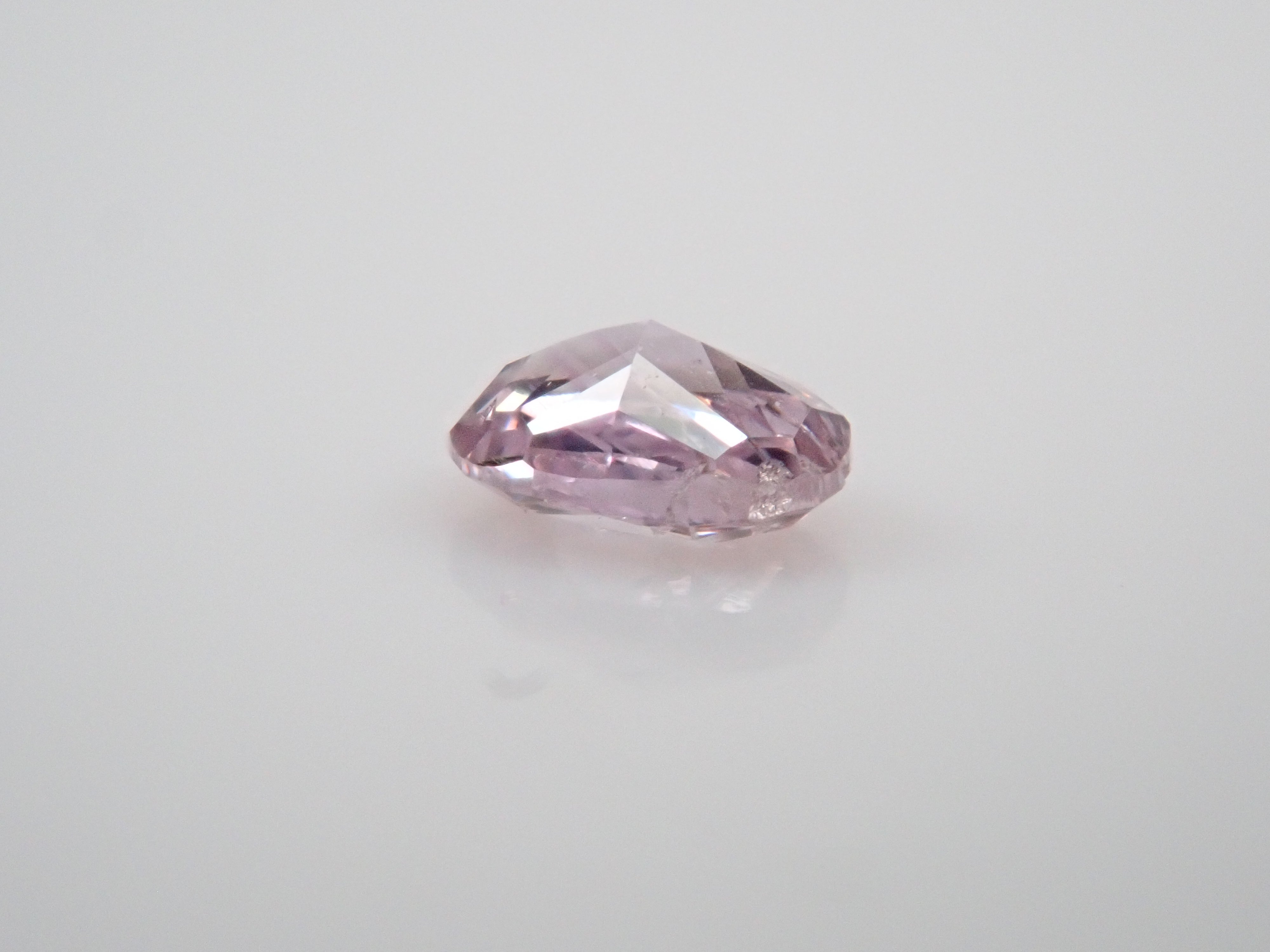 ピンクダイヤモンド 0.054ctルース(FANCY PURPLE PINK, I1)