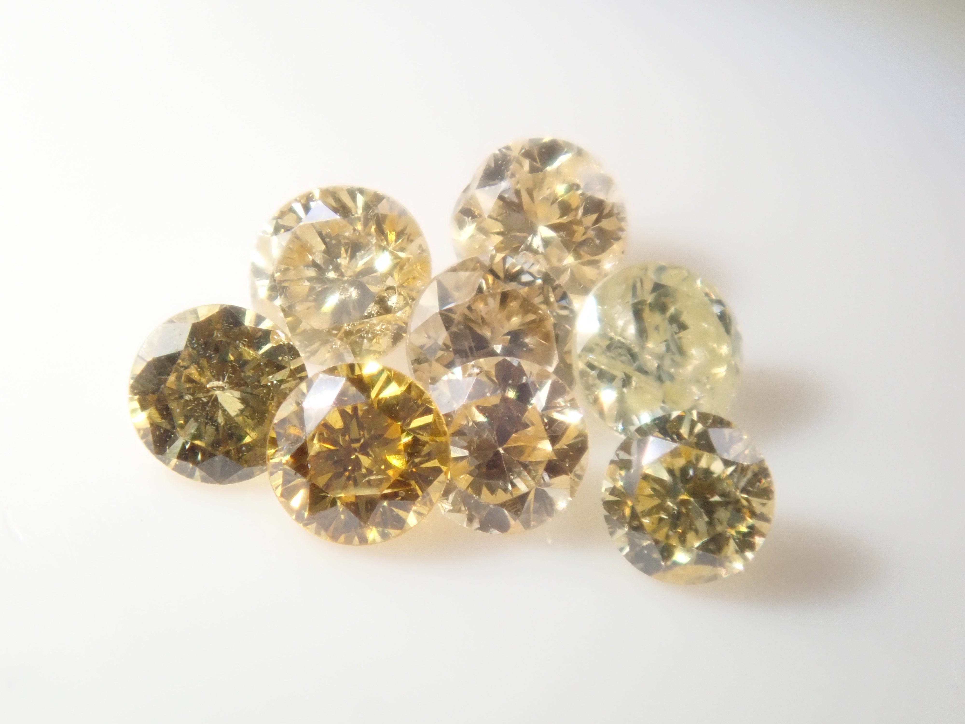 【10/31 22時販売】《限定10石》0.20ctのFANCYカラーも含むイエローダイヤモンドガチャ1石ルース《複数購入割引有》