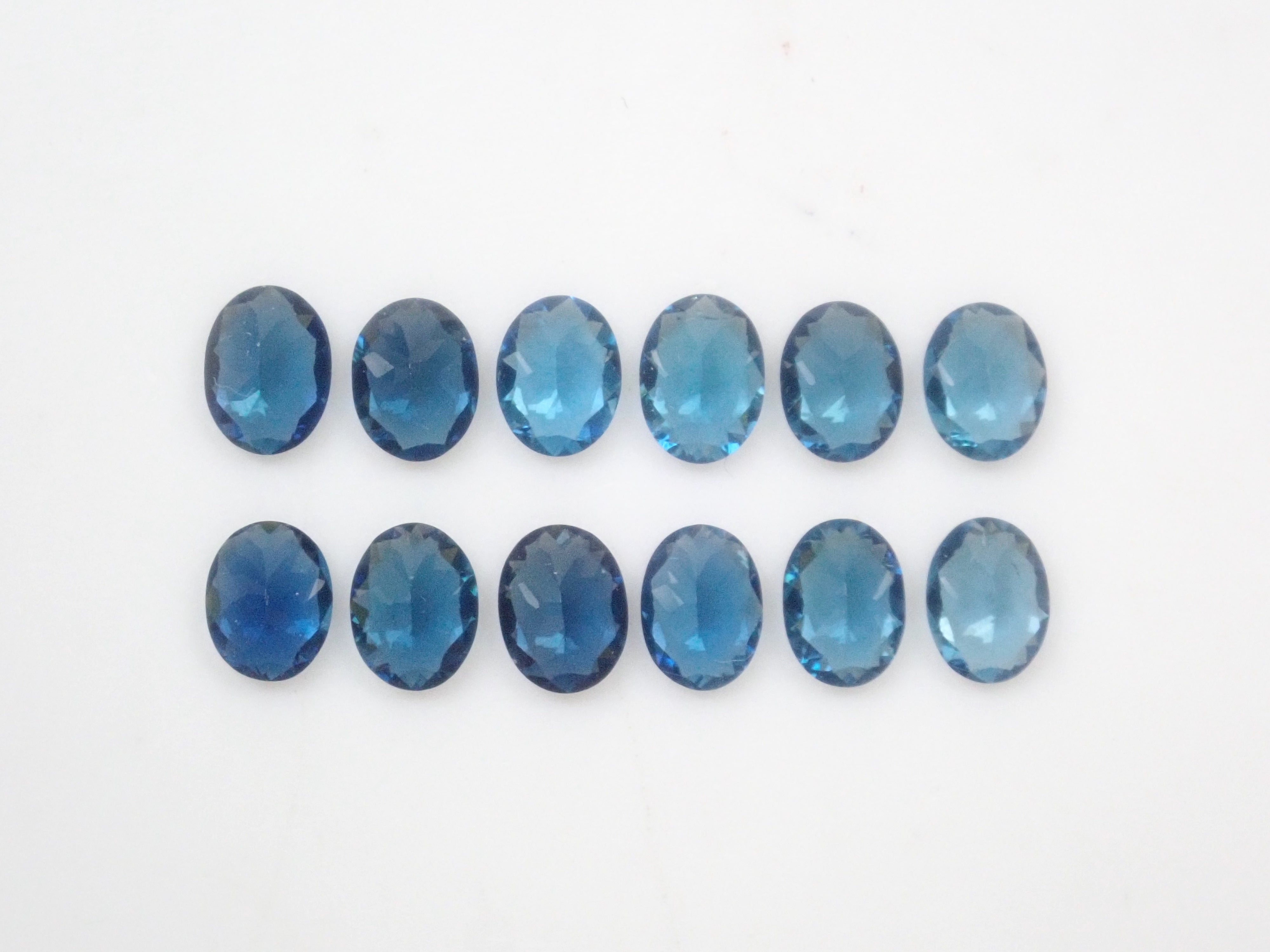 【10/ 22時販売】《限定12石》ブラジル産インディゴライトトルマリンガチャ1石ルース（4×3mm,オーバルカット）《複数購入割引有》