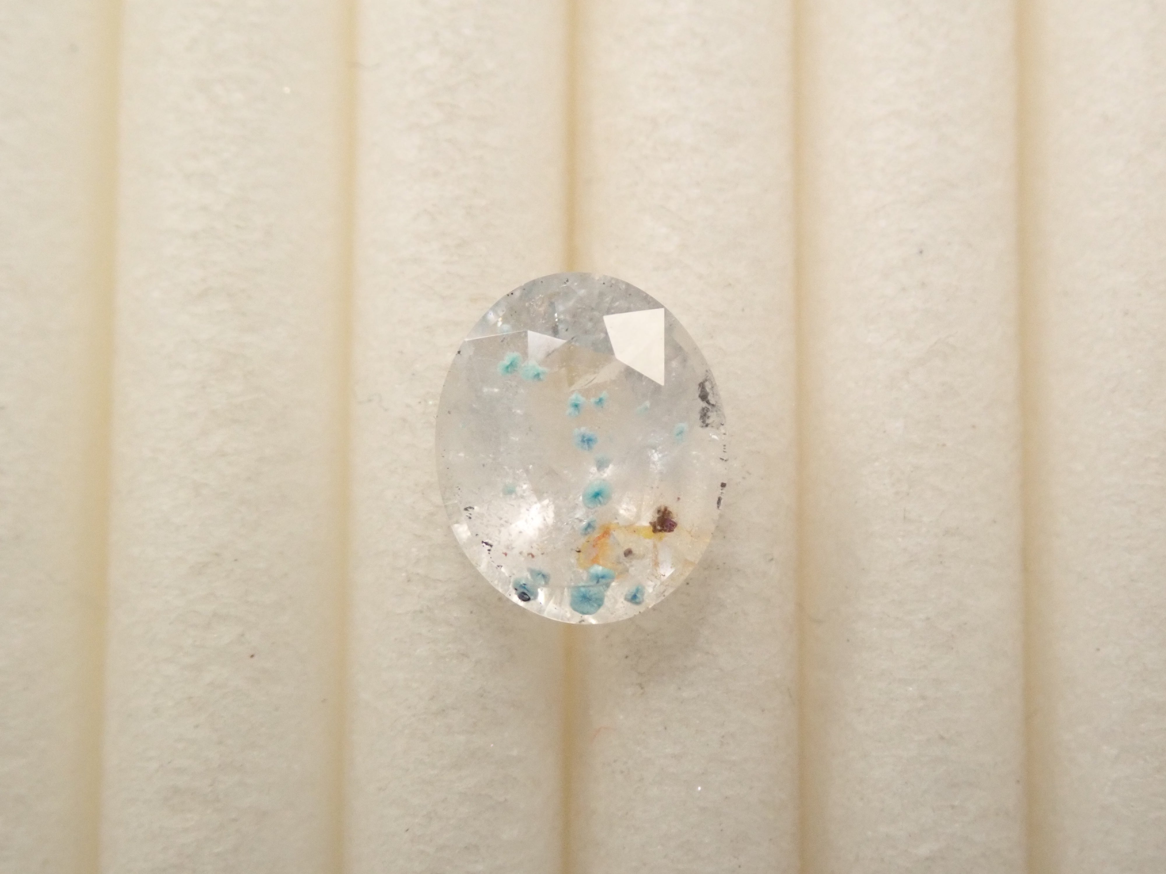 [12558274] Brazilian Medusa Quartz (Paraiba Quartz) 0.614ct Loose Stone