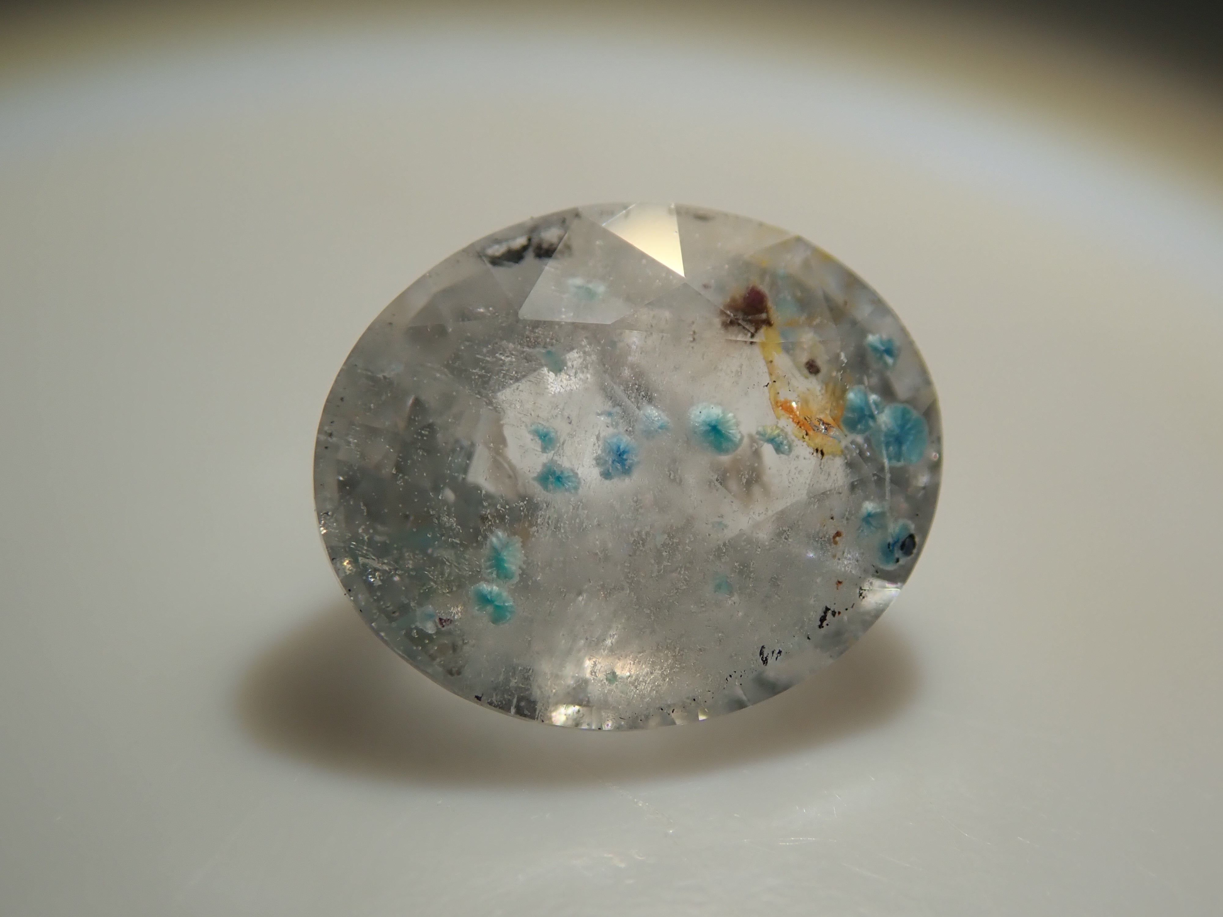 [12558274] Brazilian Medusa Quartz (Paraiba Quartz) 0.614ct Loose Stone