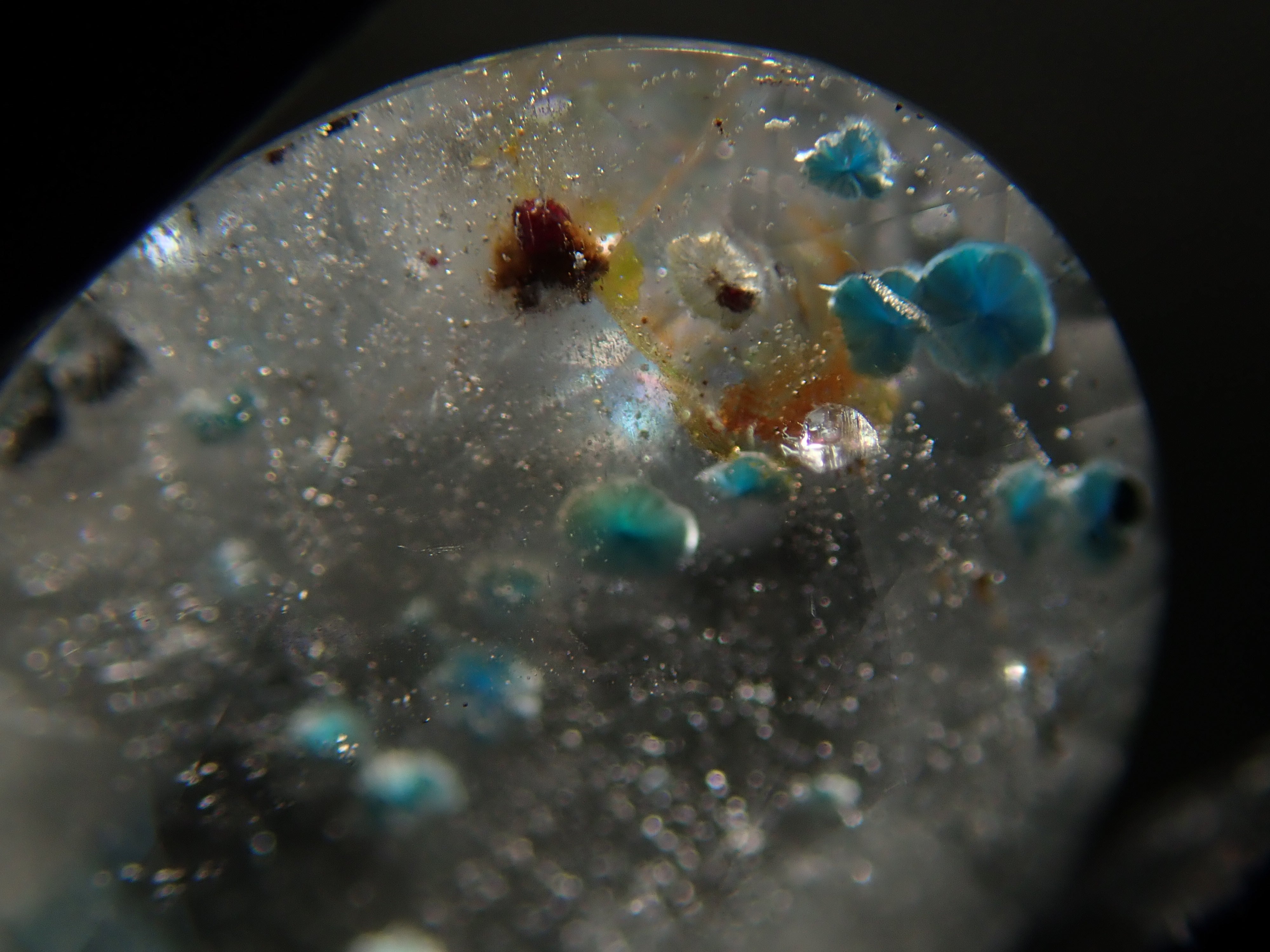 [12558274] Brazilian Medusa Quartz (Paraiba Quartz) 0.614ct Loose Stone