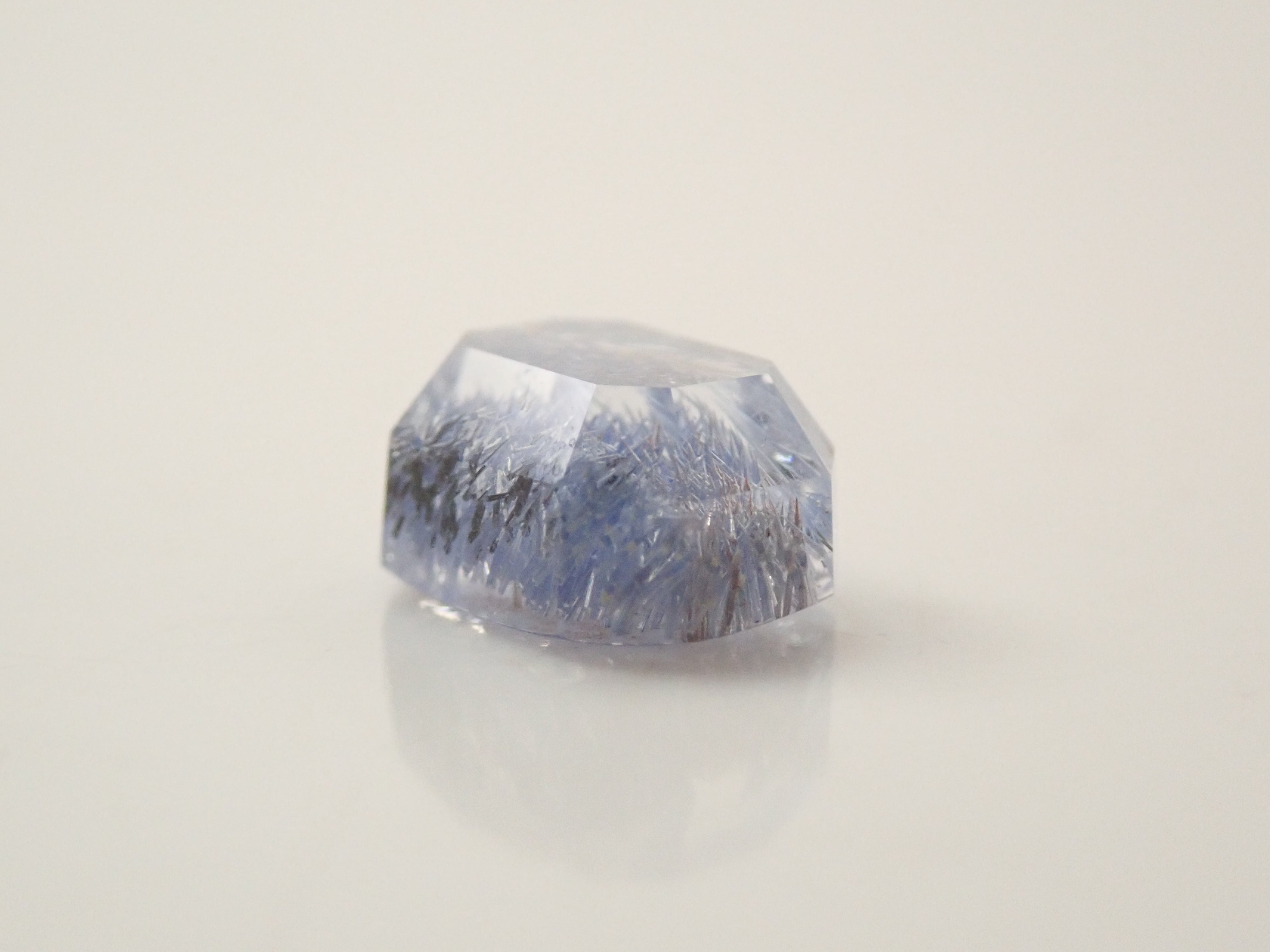 【11/18 22時販売】ブラジル産デュモルチェライトインクォーツ 1.414ctルース