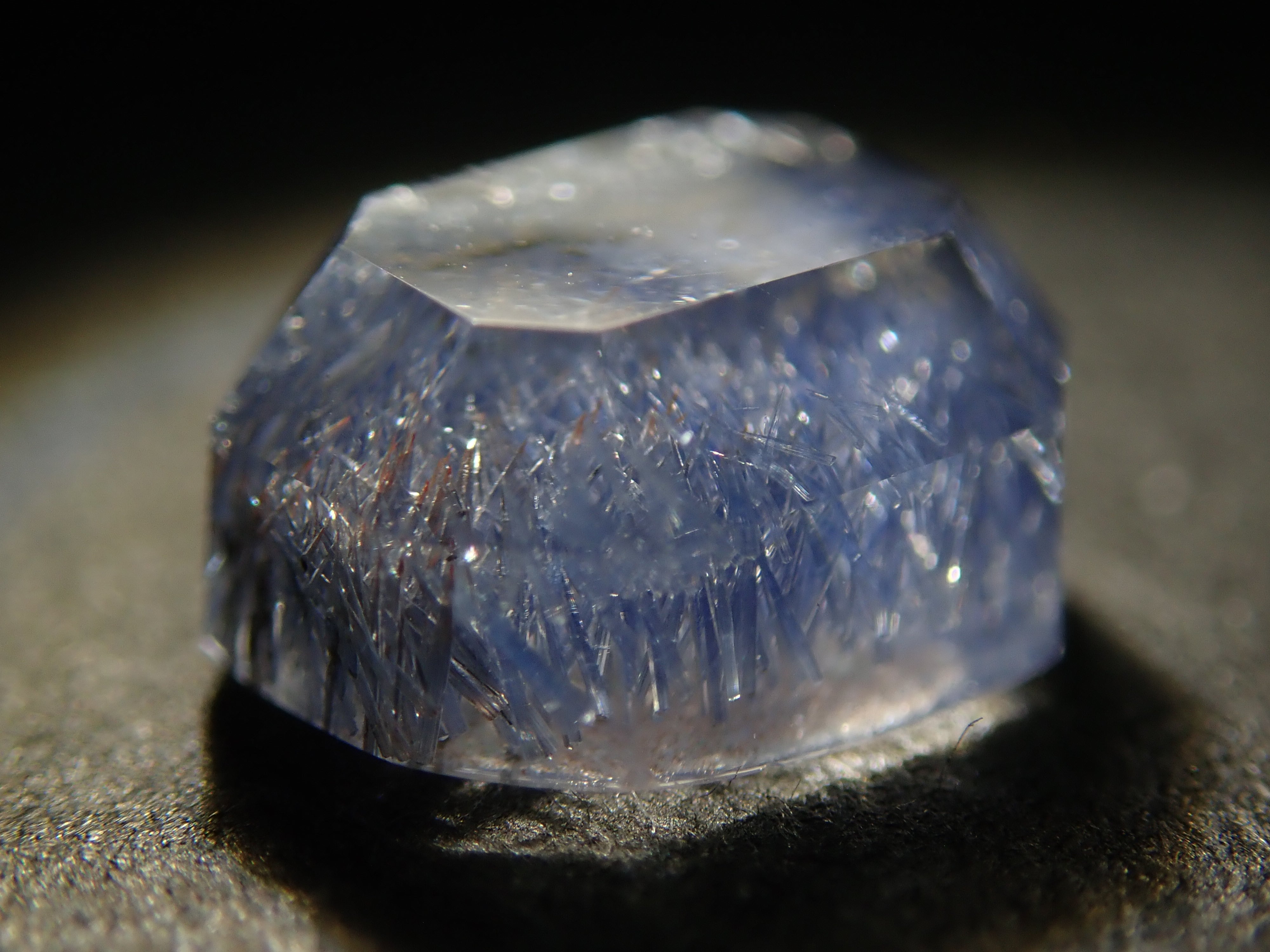 【11/18 22時販売】ブラジル産デュモルチェライトインクォーツ 1.414ctルース