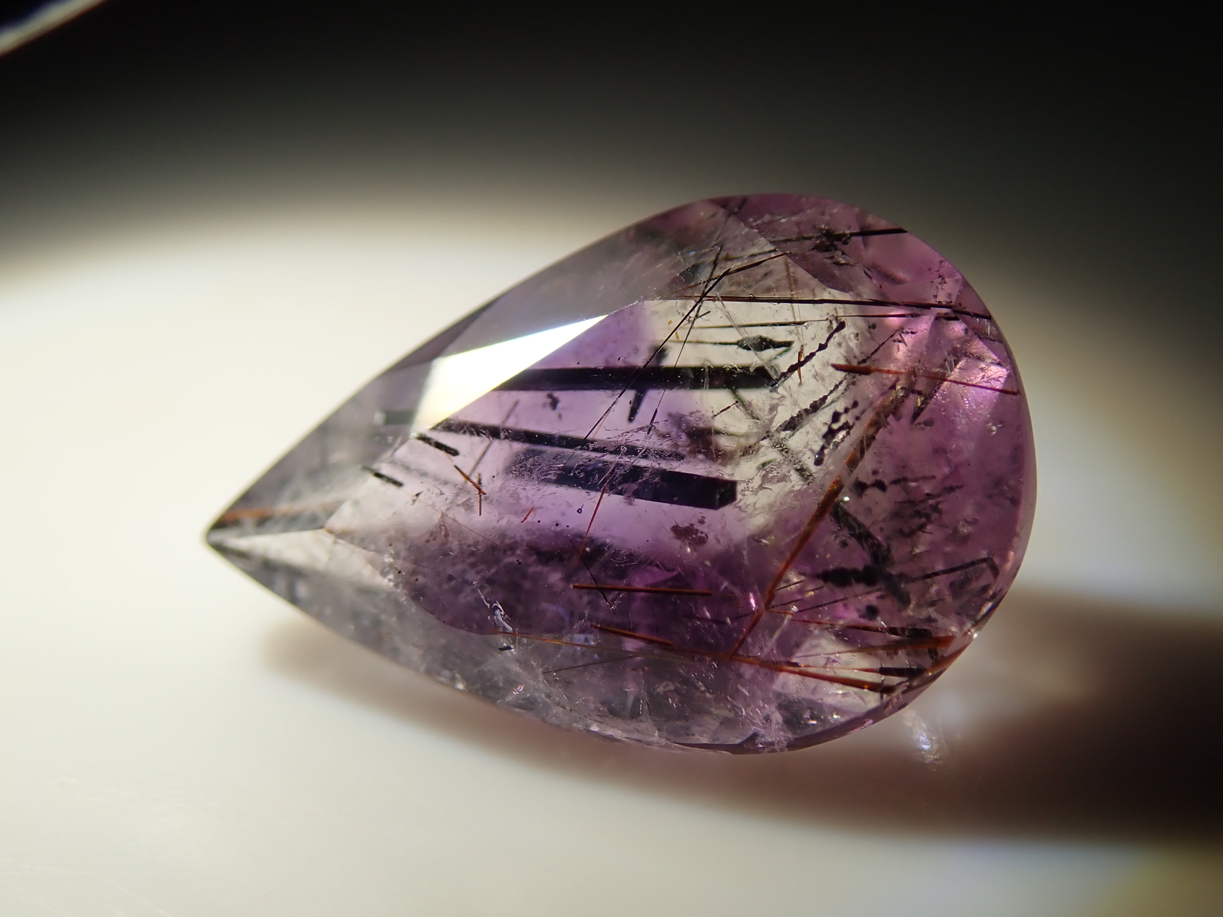 ブラジル産ブラジル産エレスチャルアメジスト 1.586ctルース