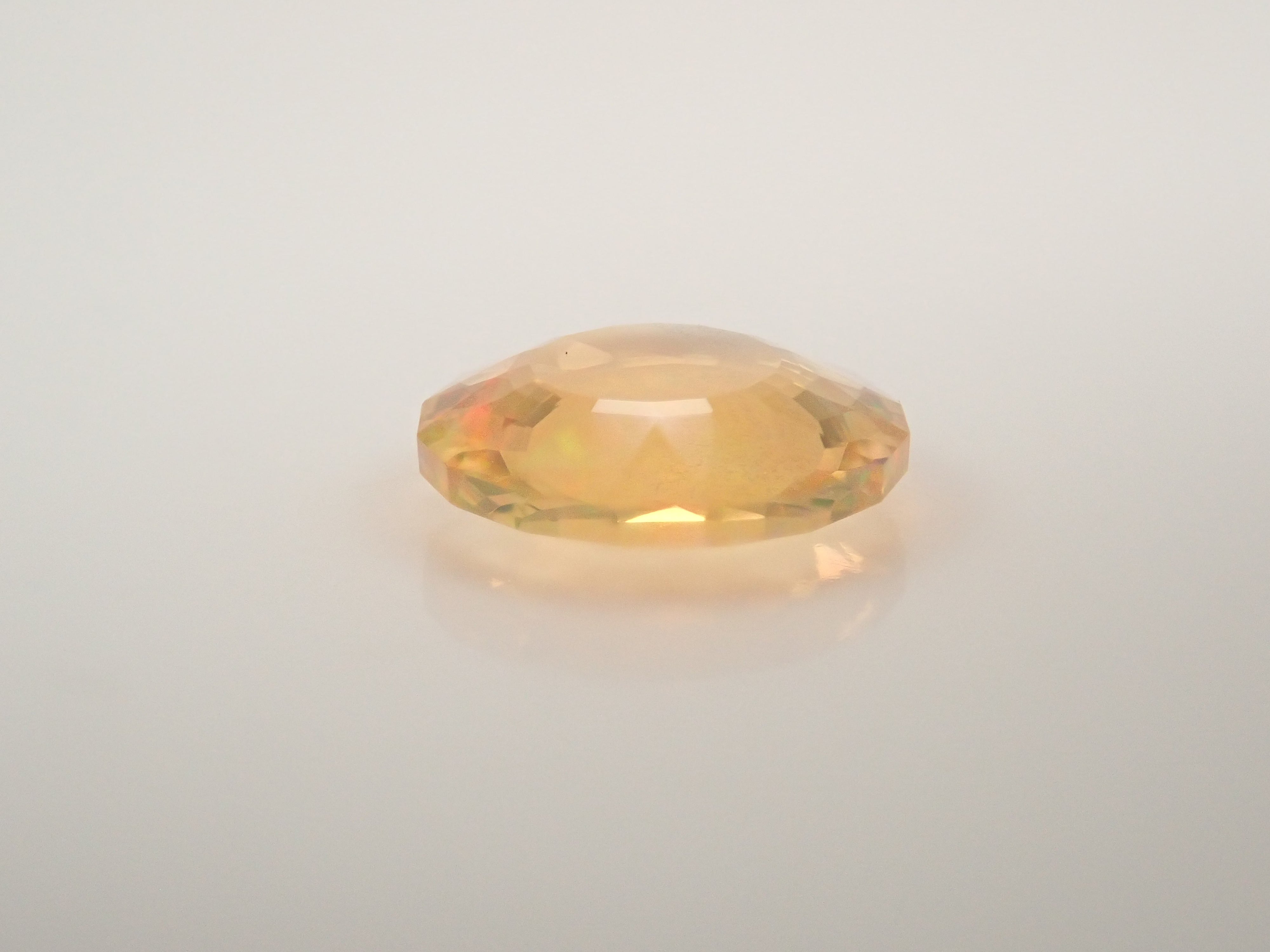 【10/29 22時販売】メキシコ産ファイアオパール 5.8mm/0.345ctルース