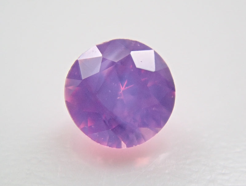 產自越南的未加熱絲滑粉紅藍寶石 0.081 克拉裸石