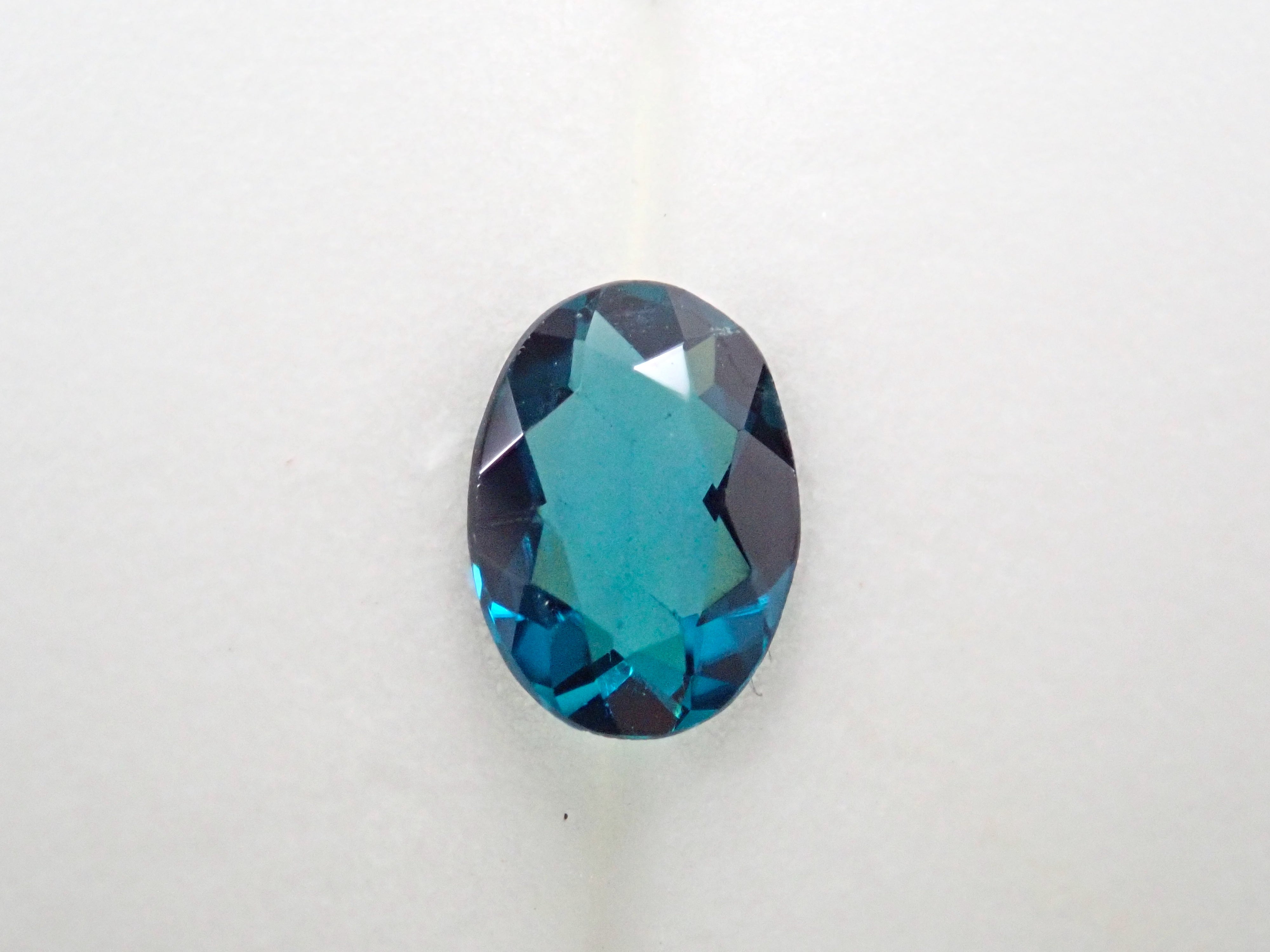 Indigolite tourmaline 0.508ct loose Japanese-German edition