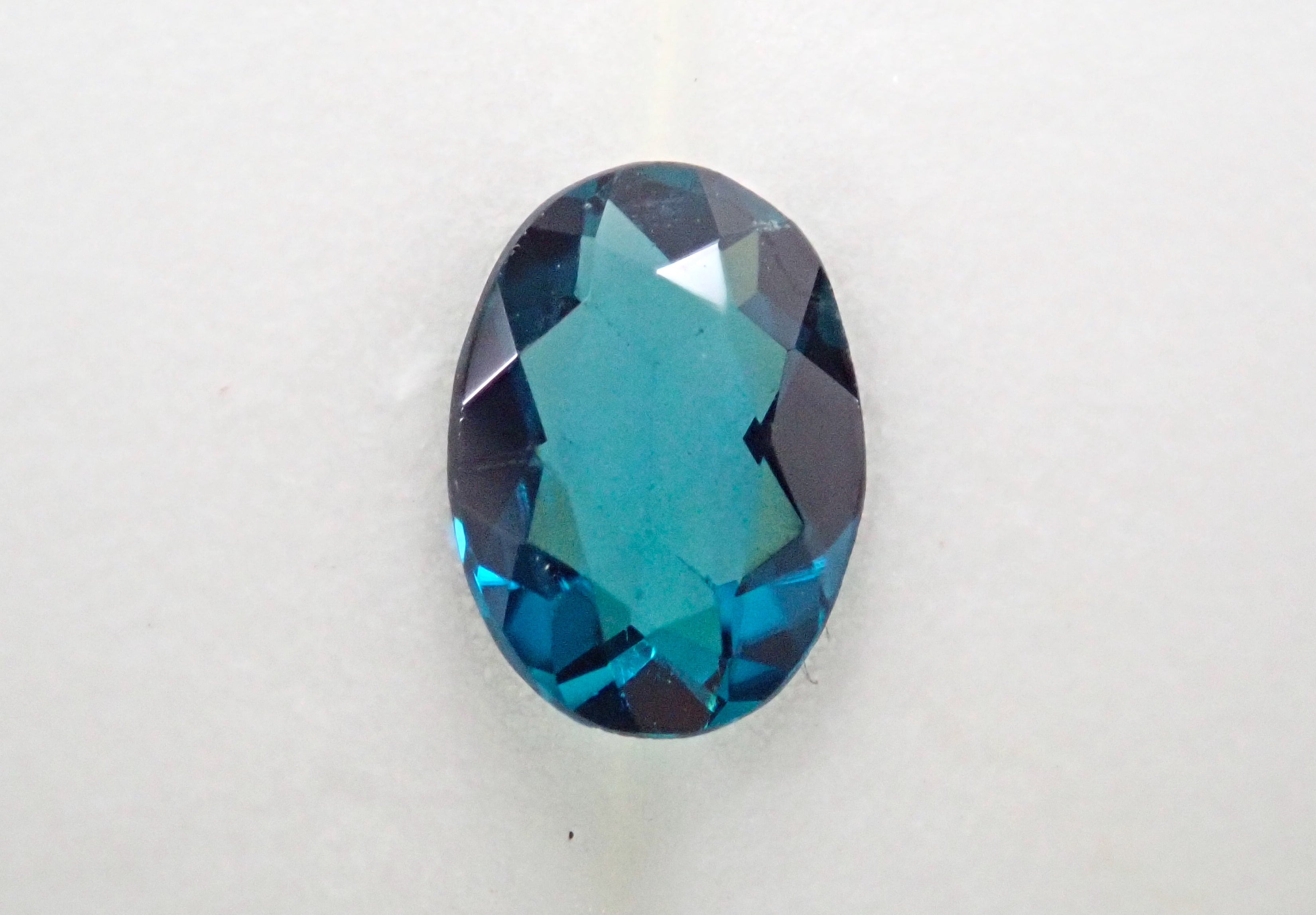 Indigolite tourmaline 0.508ct loose Japanese-German edition