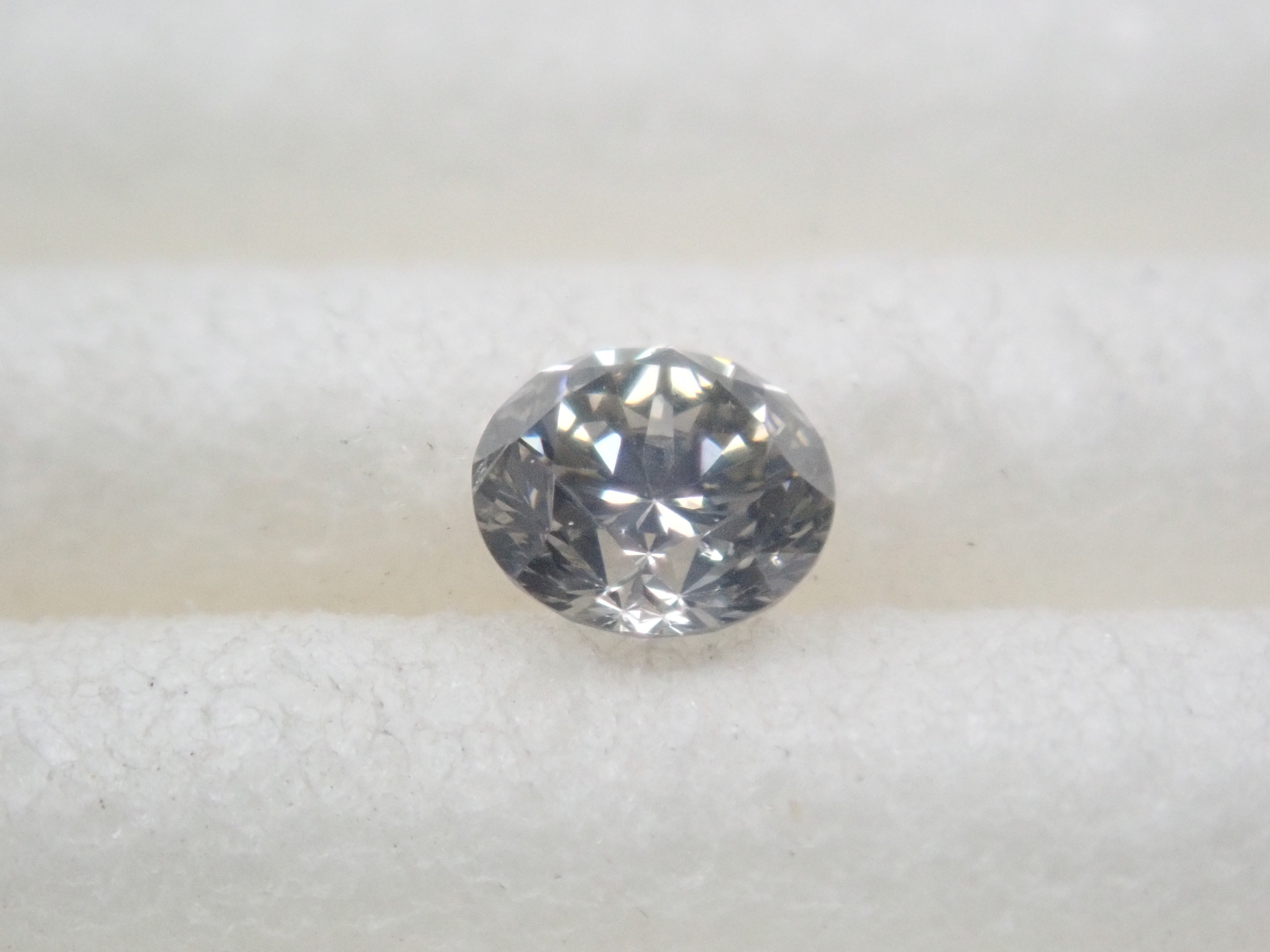 抽獎拍賣 4 [獲獎者保留] [編號 32501584] 0.127 克拉裸鑽（艷彩黃灰色，SI1）