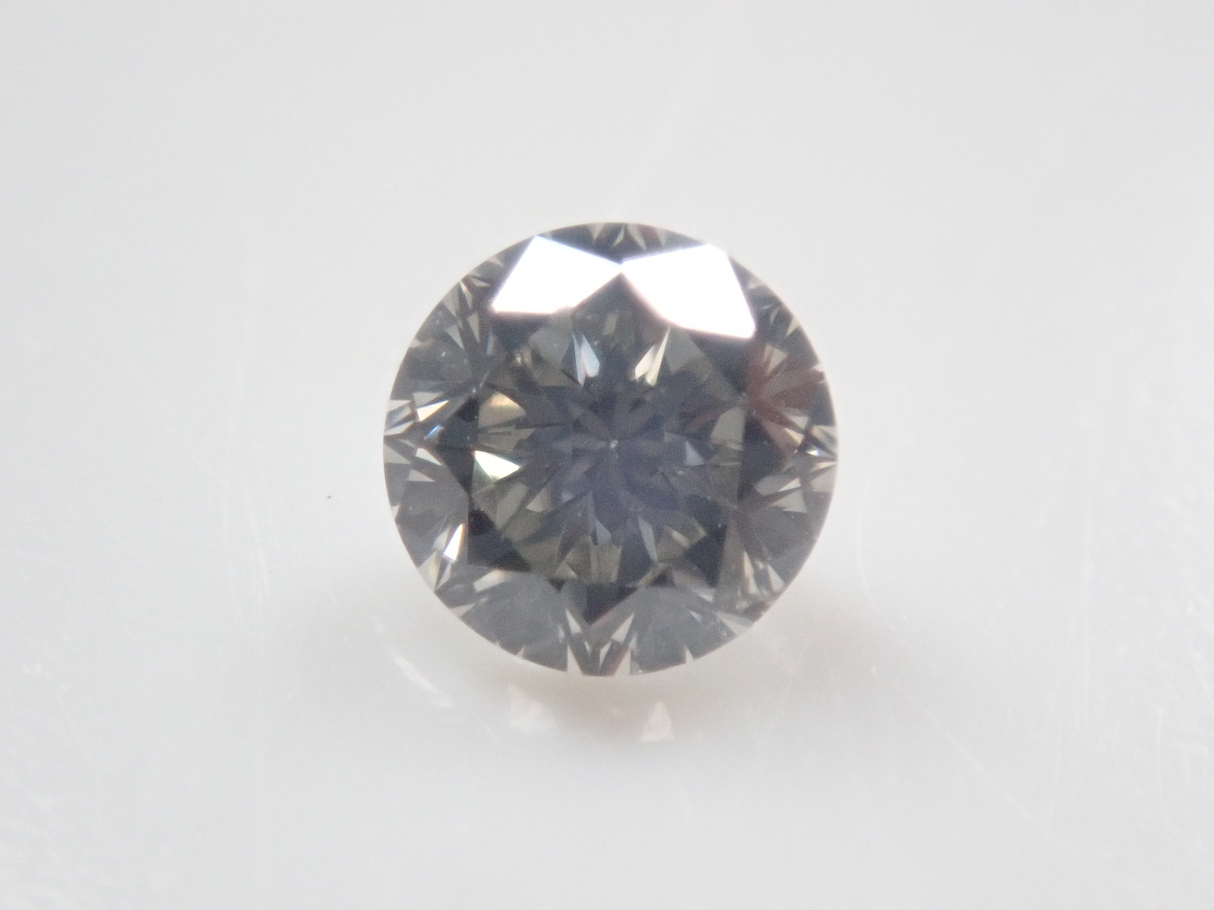 Lottery Sale 4 [Reserved for Winners] [Listed on 32501584] 0.127ct Gray Diamond Loose (Fancy Yellowish Gray, SI1)