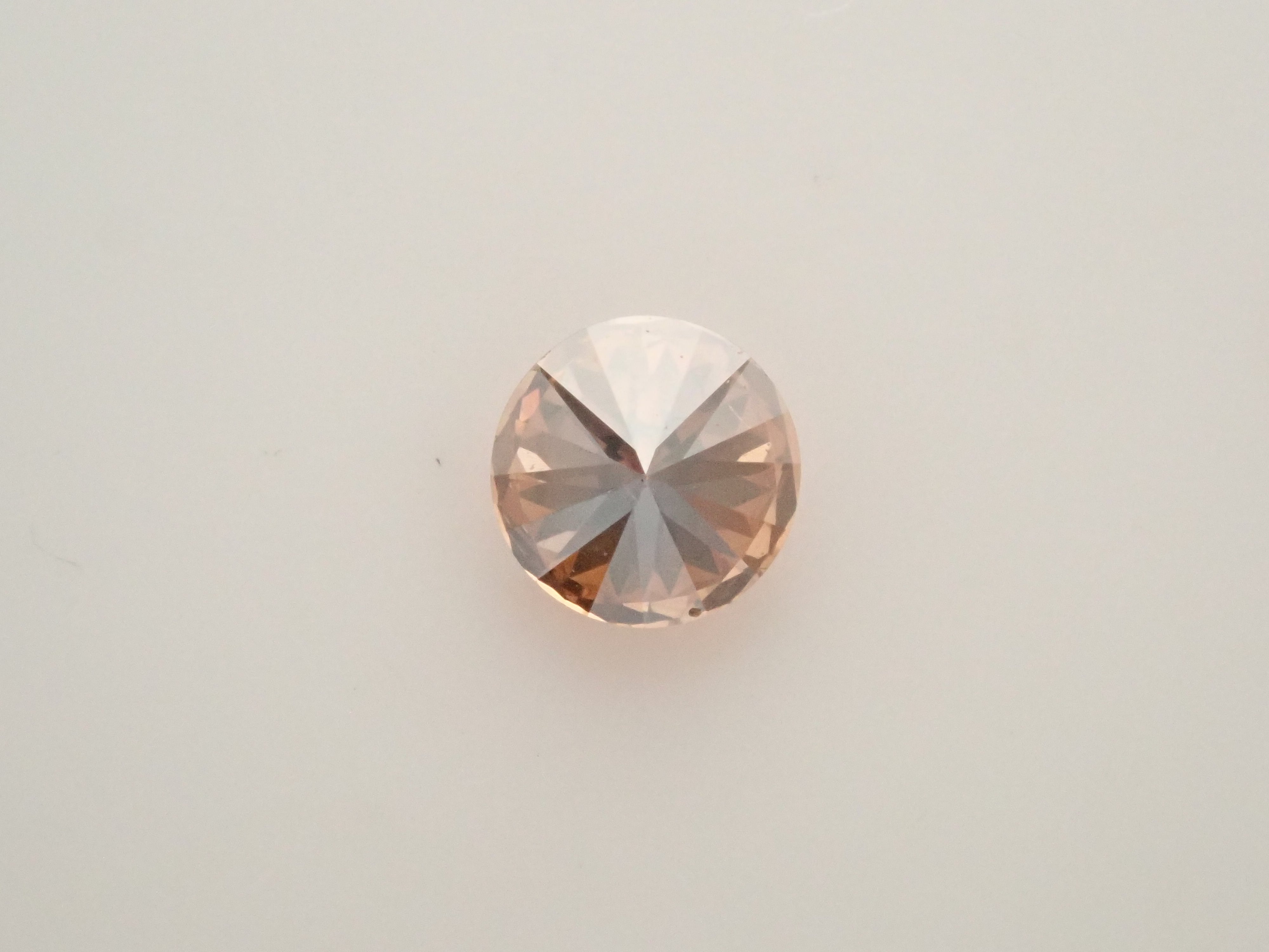 Brown diamond 0.132ct loose